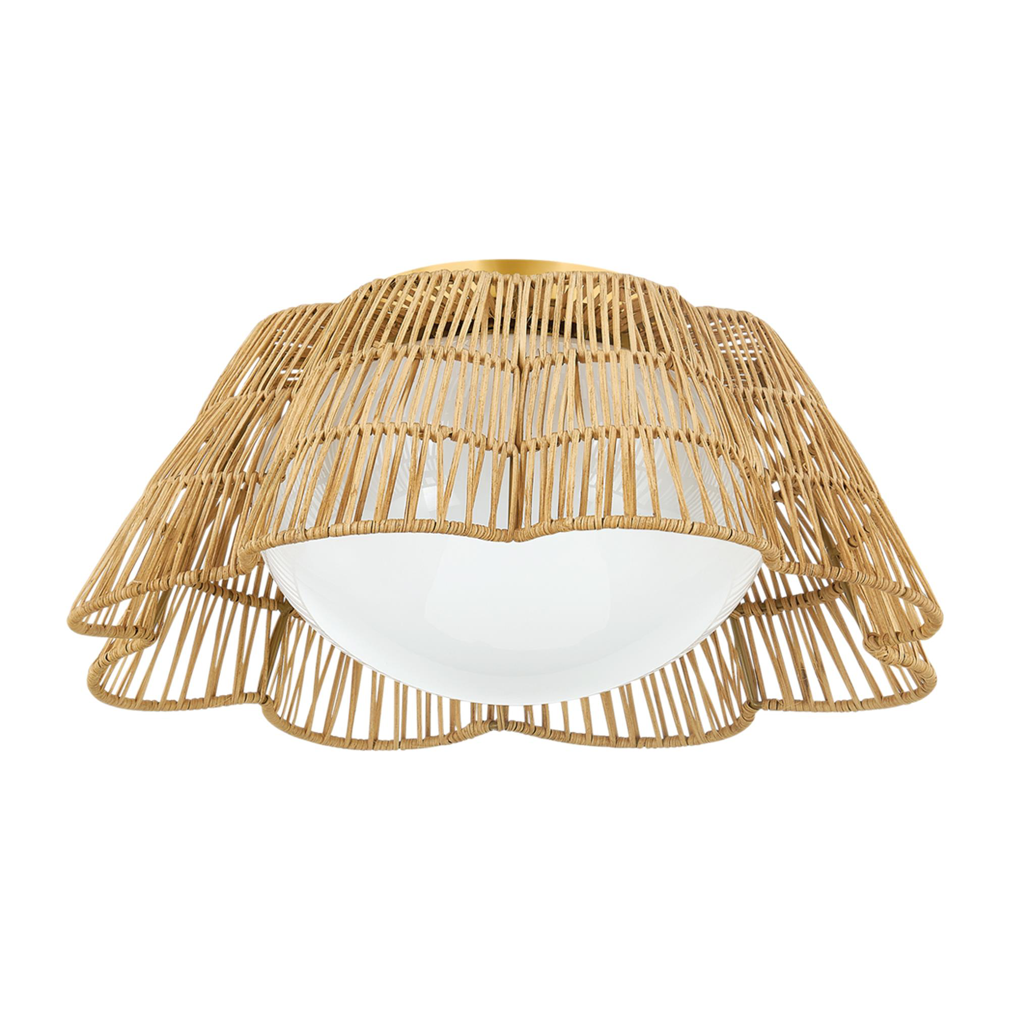 Rosa 18 Inch Flush Mount,
