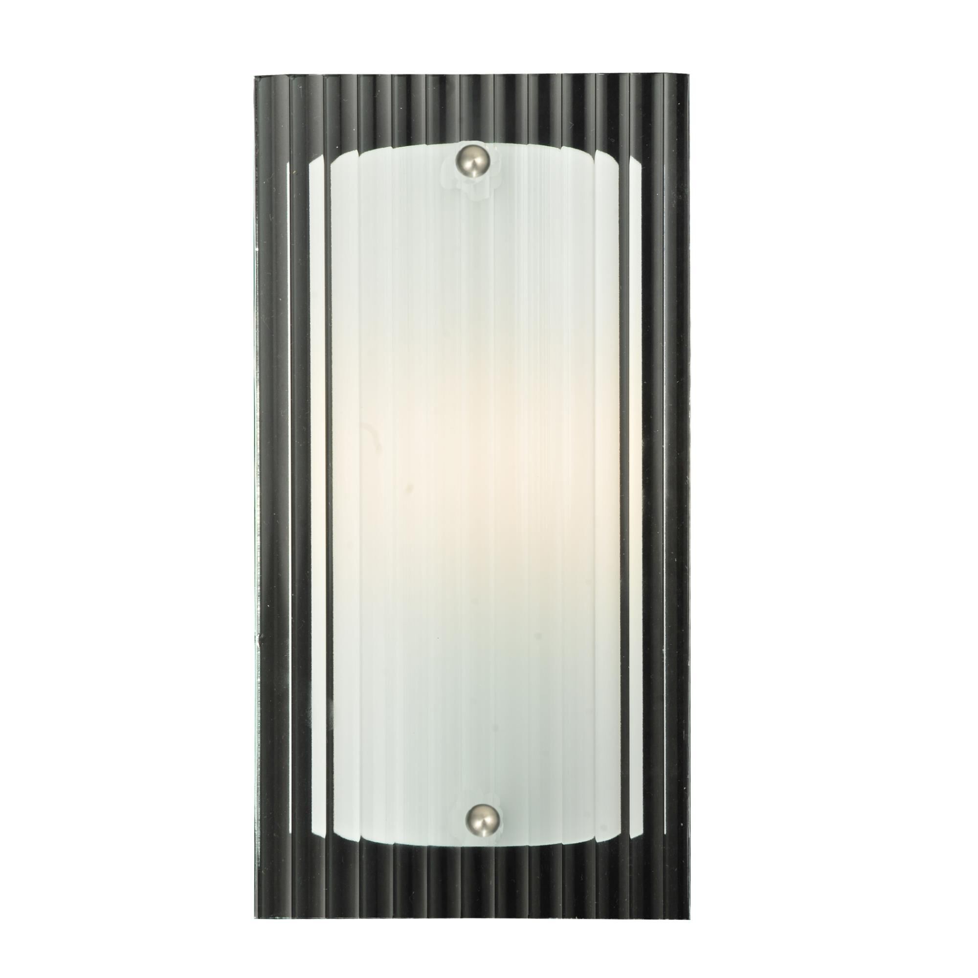 Quadrato Fluted 12 Inch LED Wall Sconce by Meyda Lighting