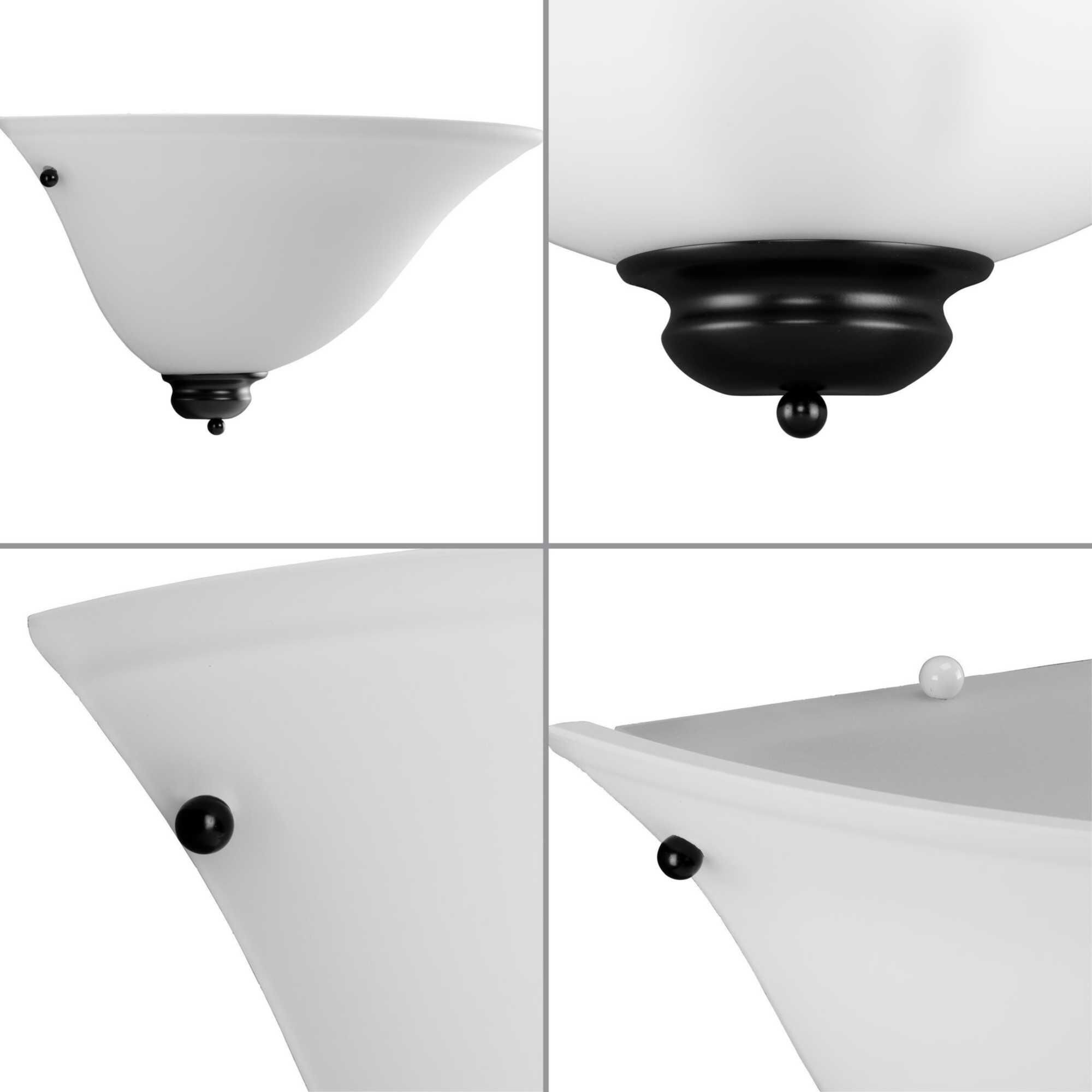 Progress Lighting Opal Glass 15 Inch Wall Sconce