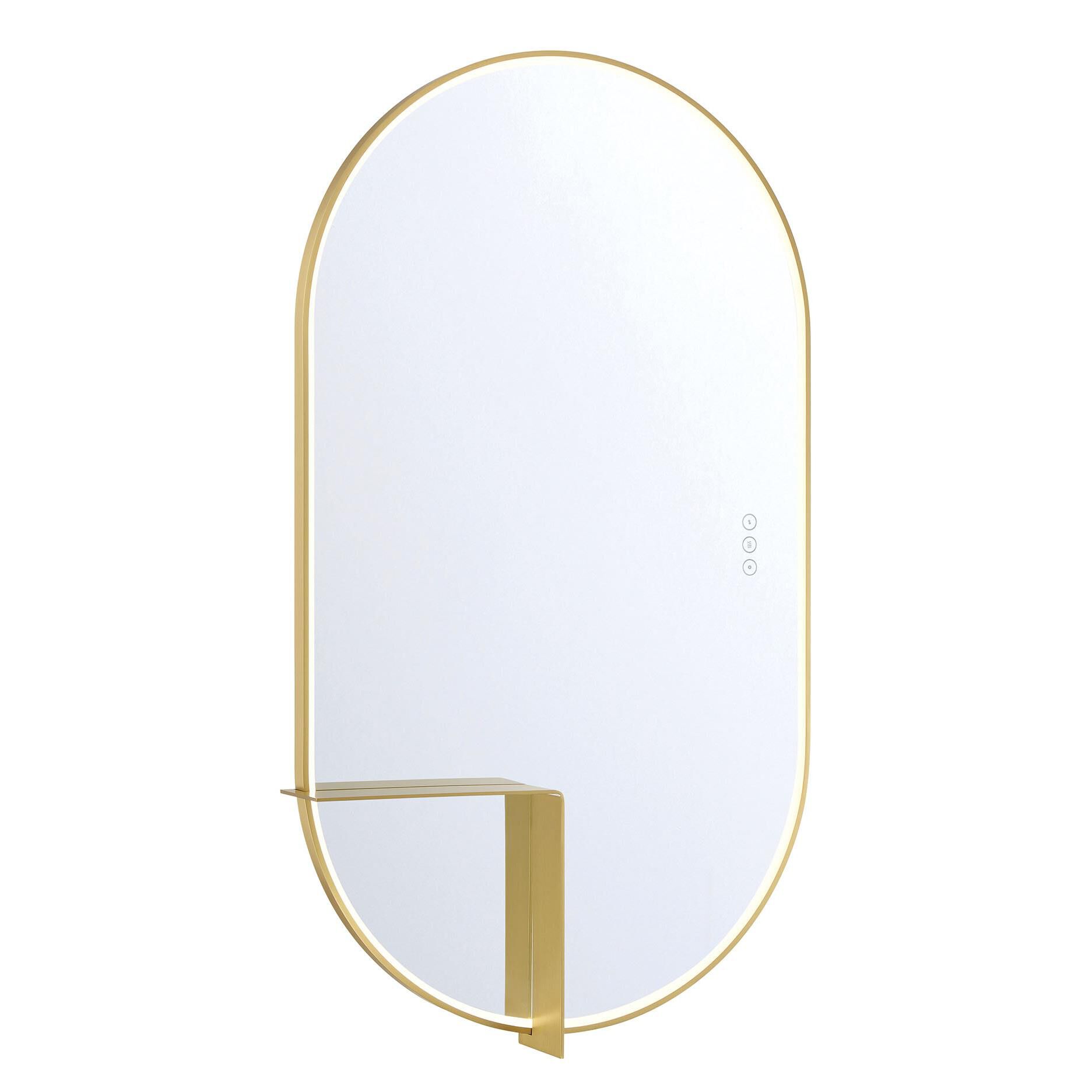 Linden 24 Inch LED Lighted Mirror by Eurofase Lighting