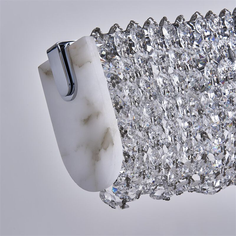 Durant Large Linear Chandelier by Allegri