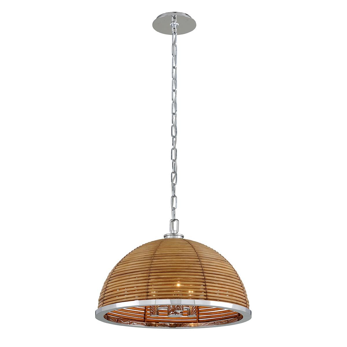 Martyn Lawrence Bullard Carayes 20 Inch Large Pendant by Corbett Lighting