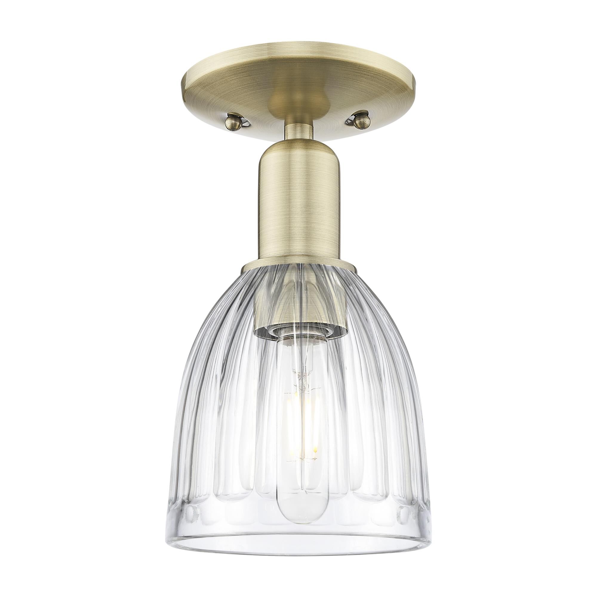 Bruno Marashlian Brookfield 6 Inch Semi Flush Mount by Innovations Lighting
