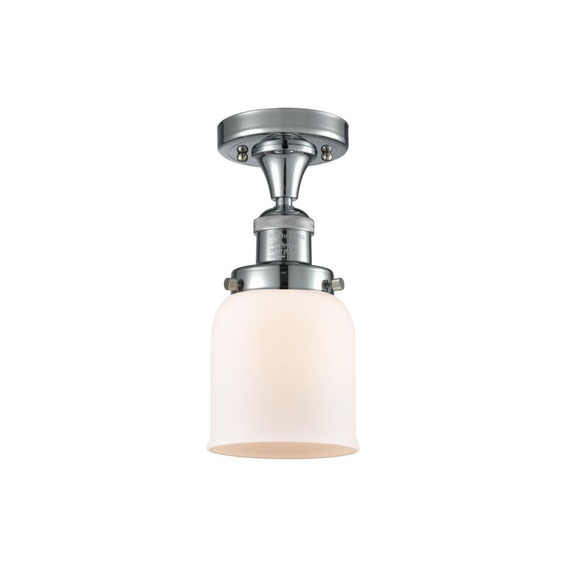 Bruno Marashlian Small Bell 5 Inch 1 Light Semi Flush Mount by Innovations Lighting