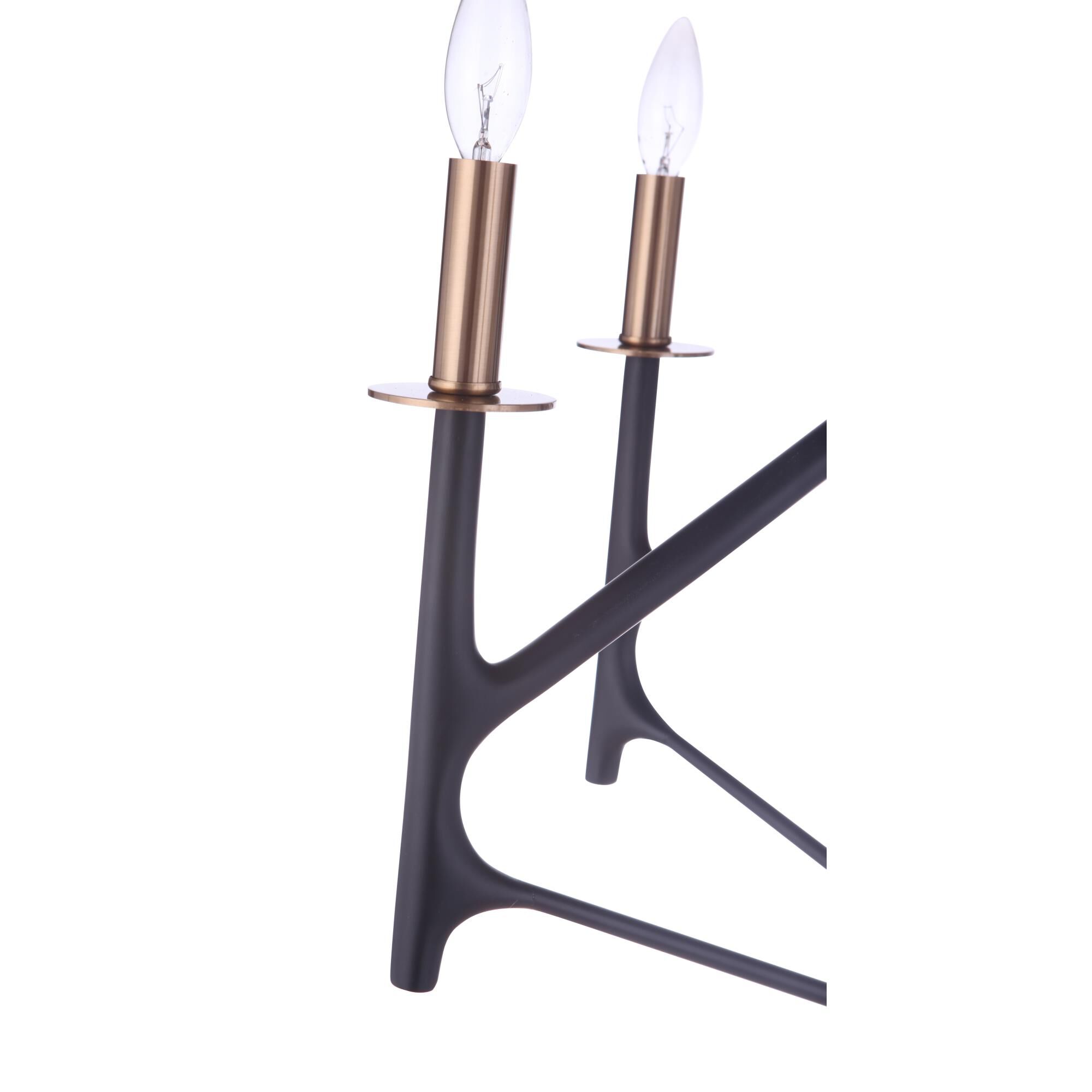 Shown in Flat Black/Painted Nickel finish