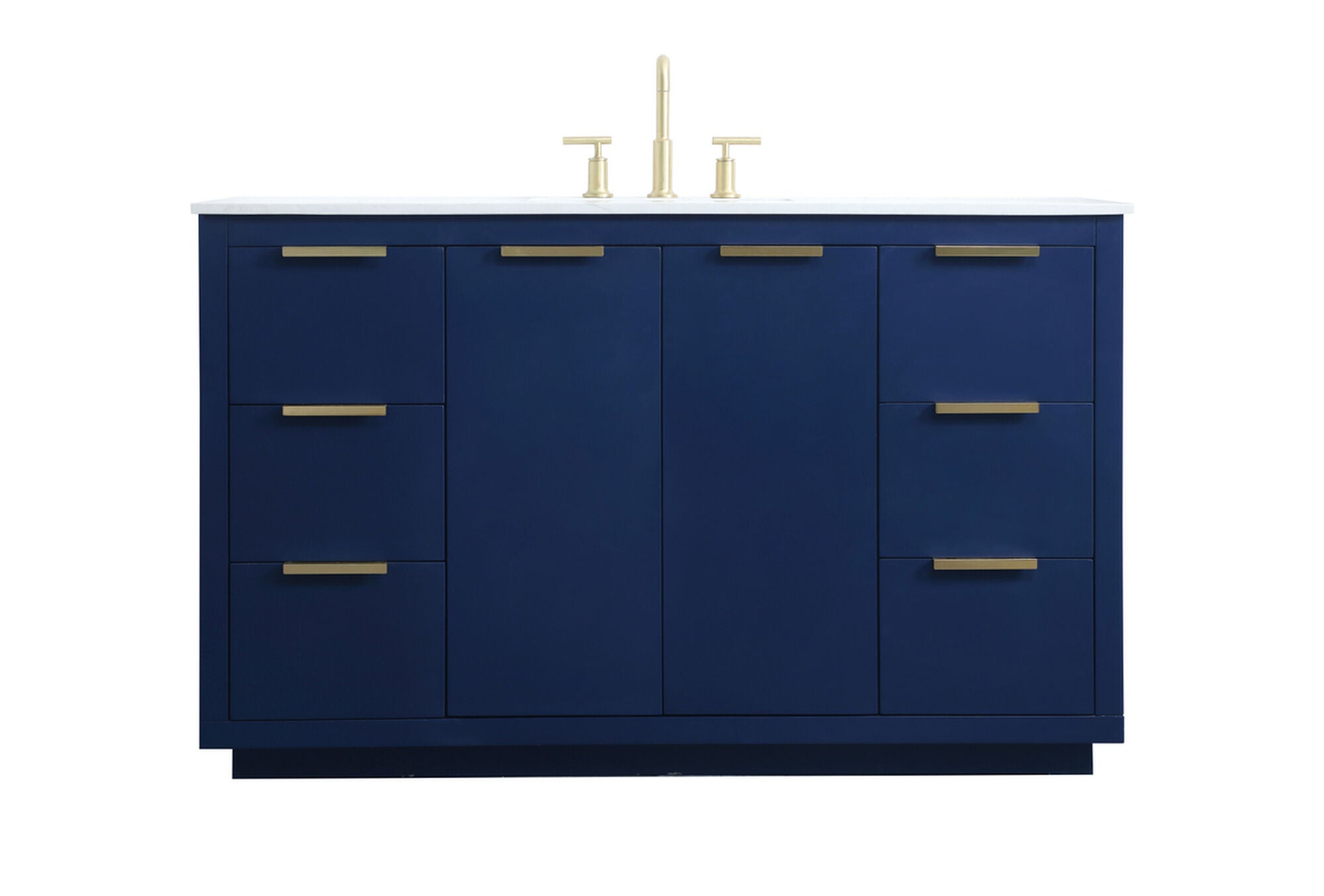Shown in Blue finish