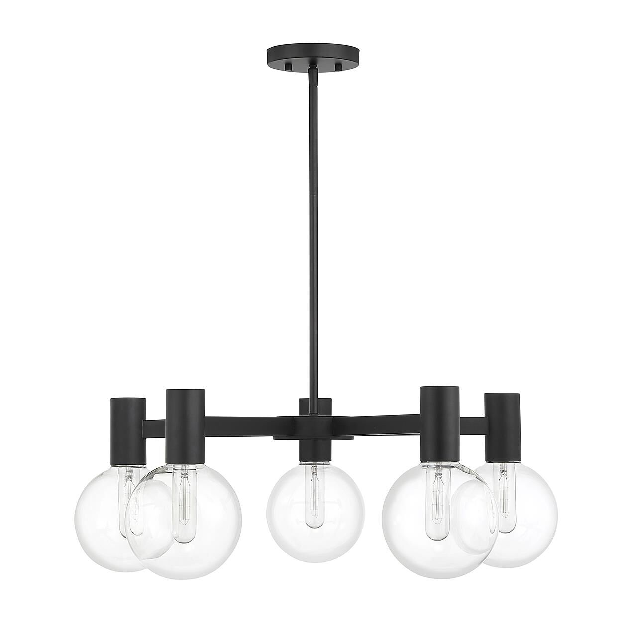 Wright 28 Inch 5 Light Chandelier by Savoy House