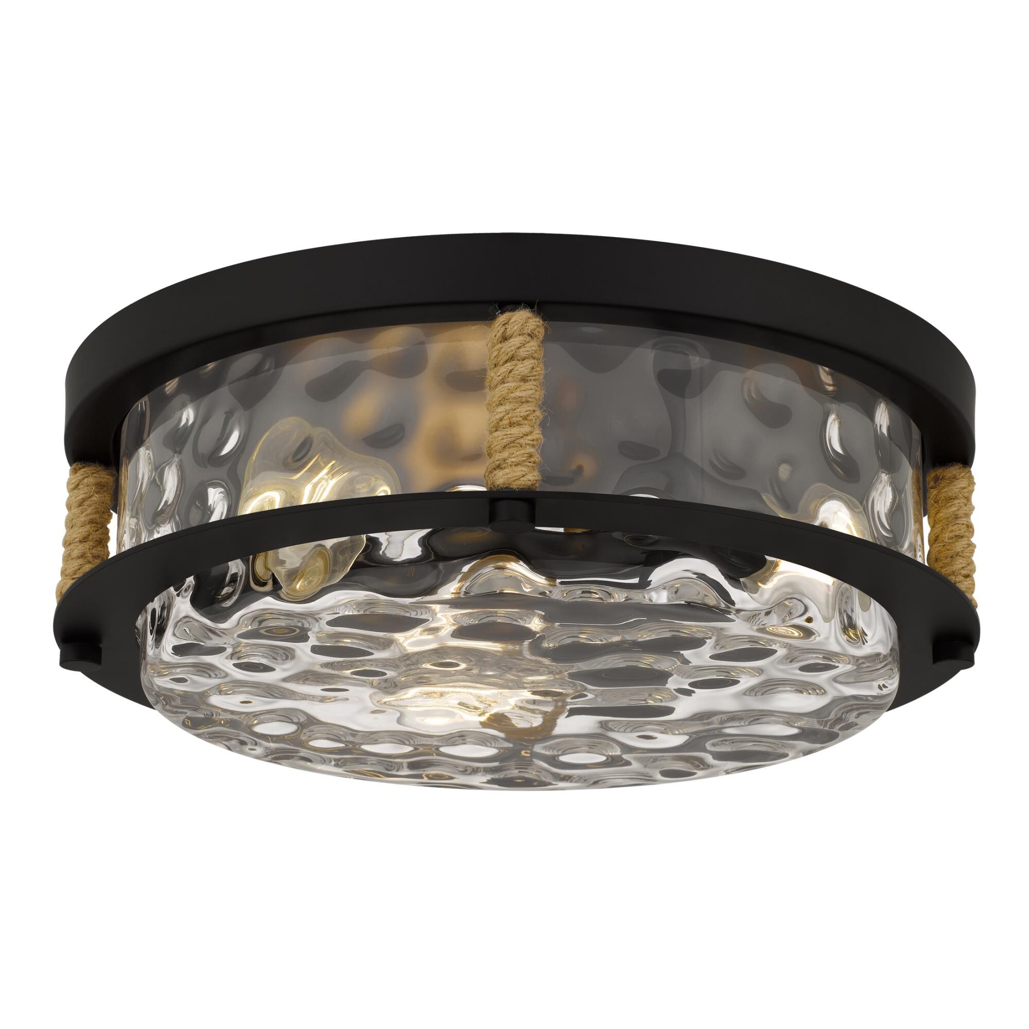 Baltic 16 Inch Flush Mount by Quoizel