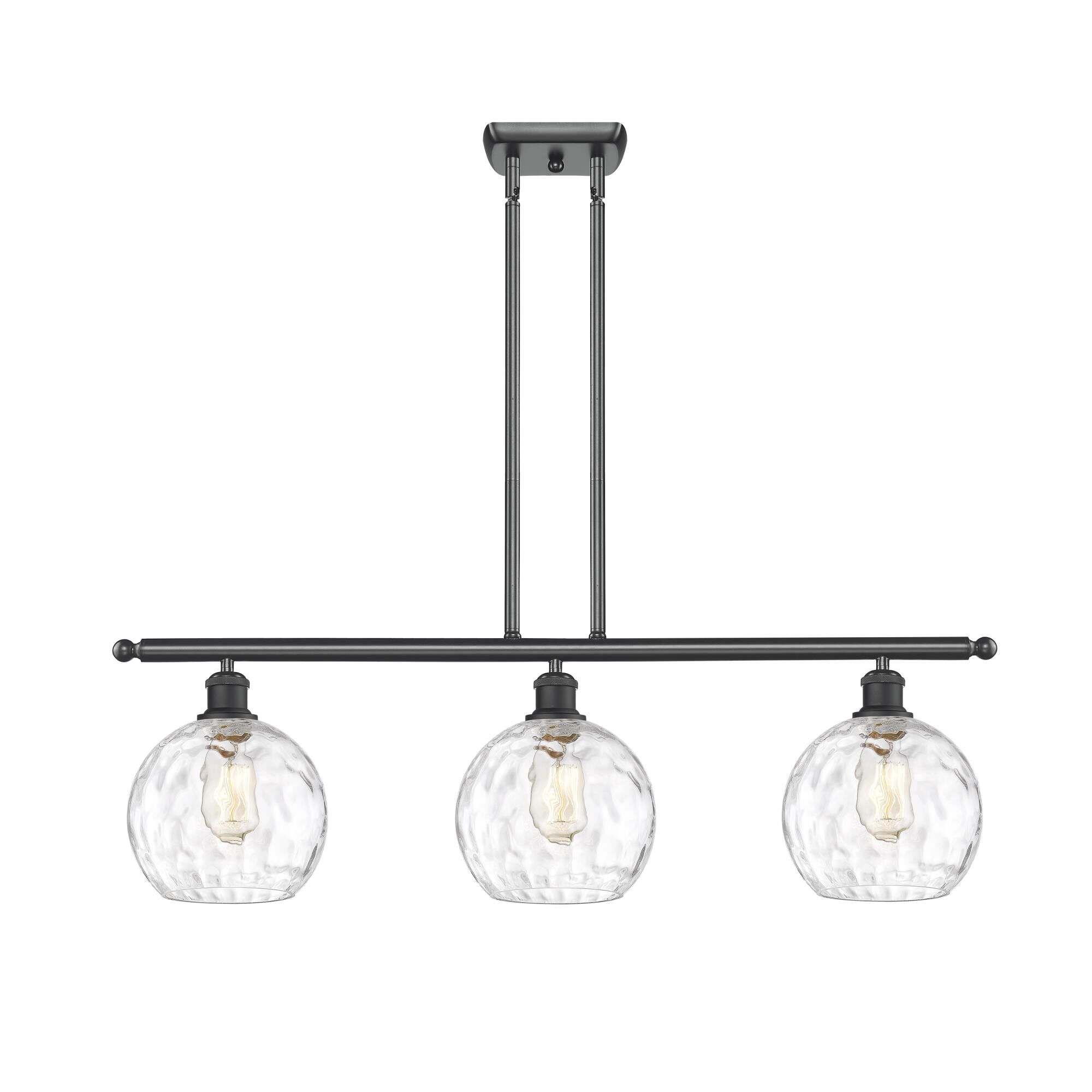 Shown in Matte Black finish and Clear glass