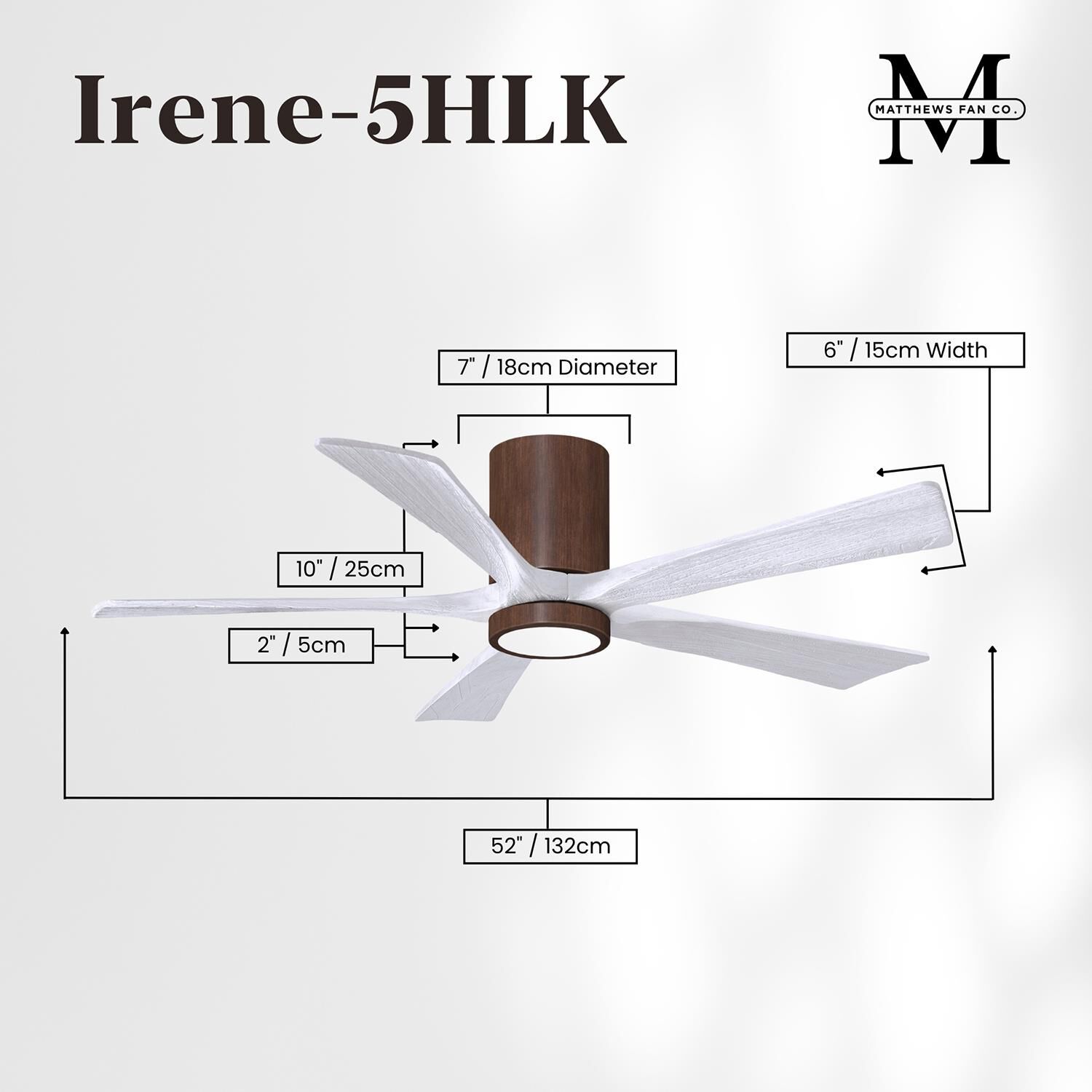 Shown in Walnut Tone finish