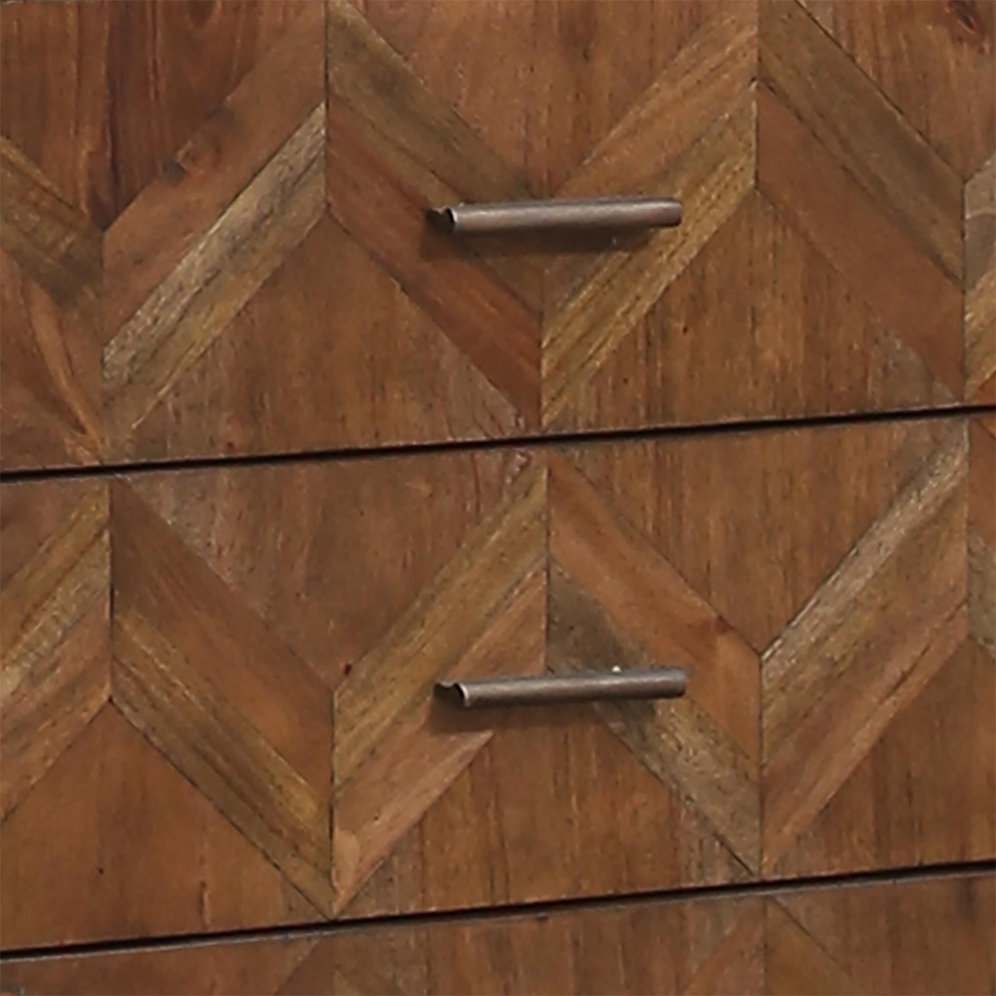 Shown in Weathered Mahogany finish