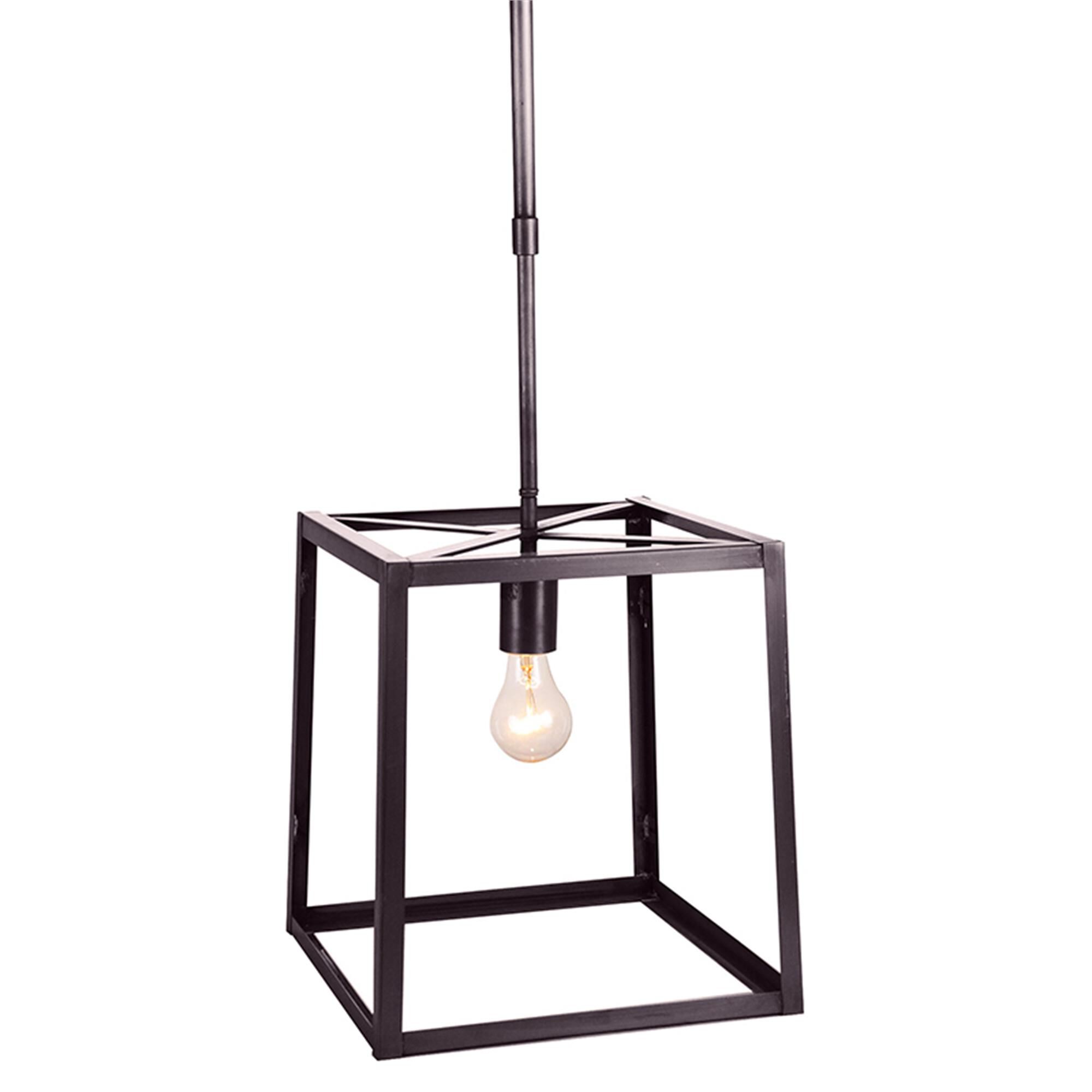 Transitional 13 Inch Lantern Pendant,