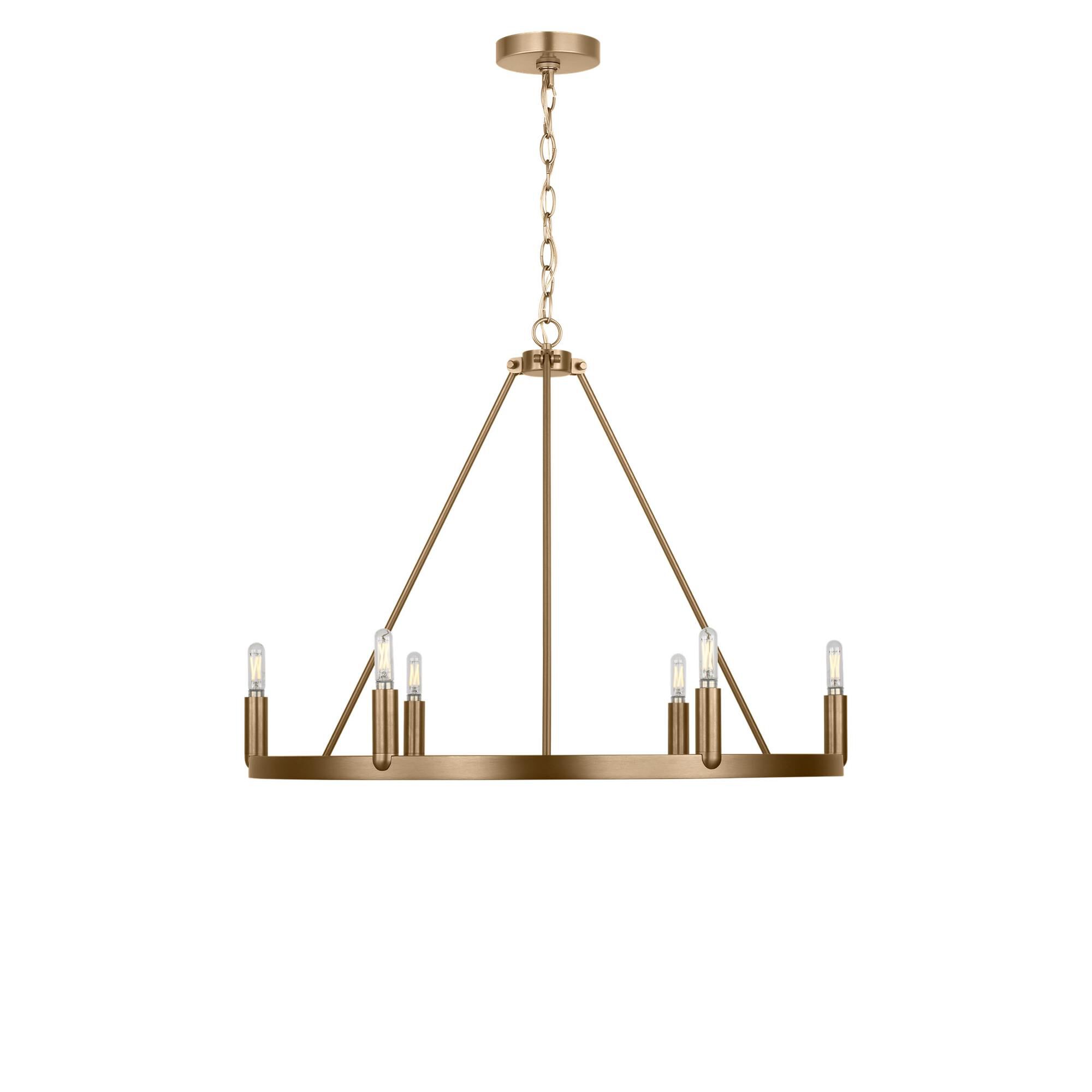 Shown in Satin Brass finish