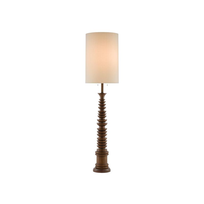 Phyllis Morris Malayan 80 Inch Floor Lamp by Currey and Company