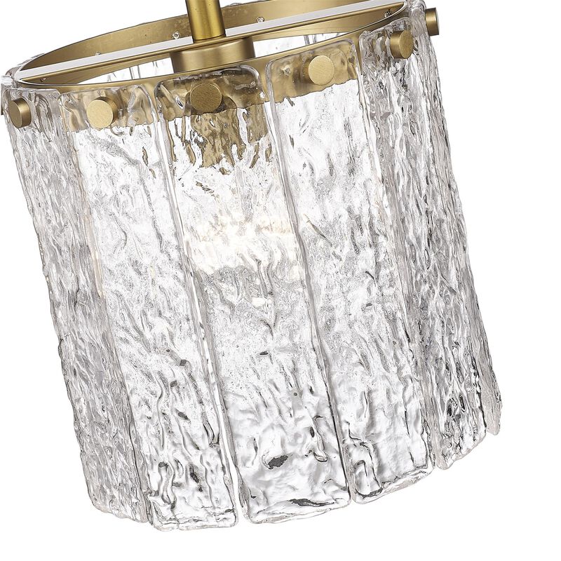 Z-Lite Glacier 8 Inch Mini Pendant