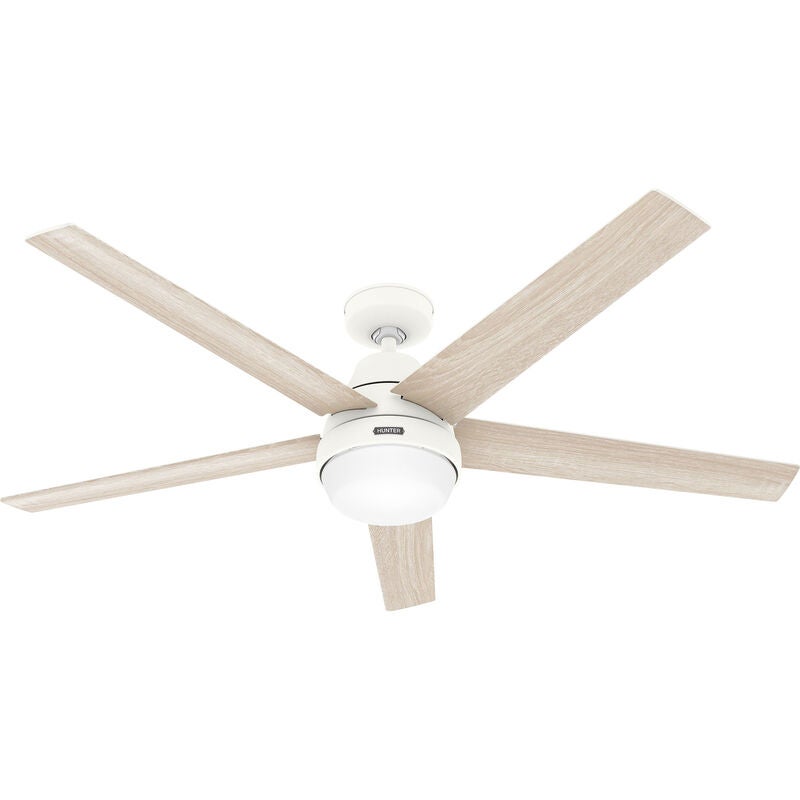 Aerodyne 60 Inch Ceiling Fan with Light Kit by Hunter Fan