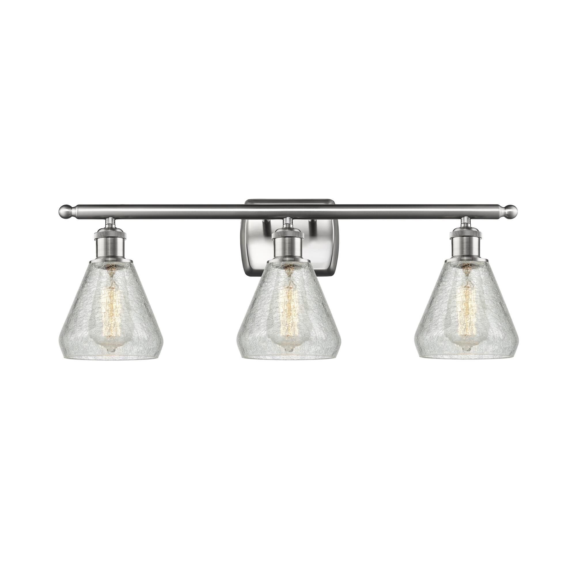 Bruno Marashlian Conesus 26 Inch 3 Light Bath Vanity Light by Innovations Lighting