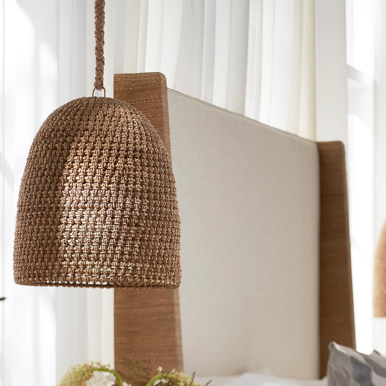 Shown in Rattan finish