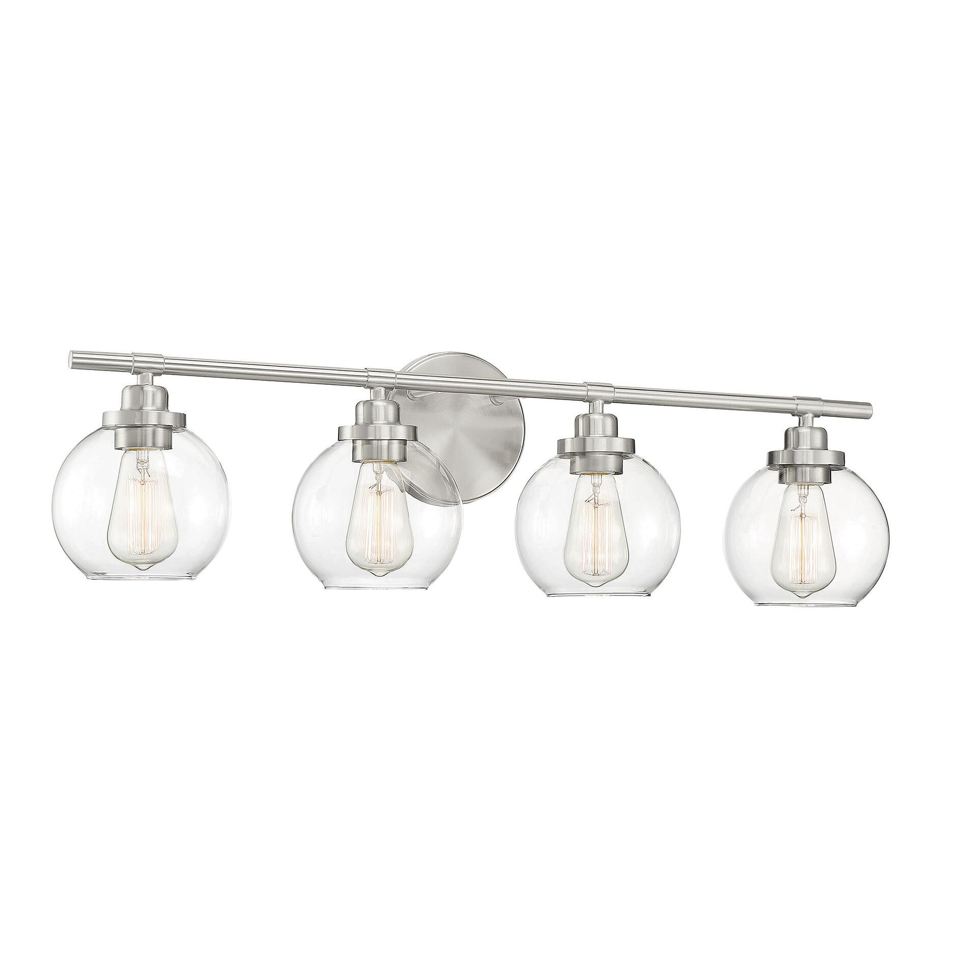 Carson 30 Inch 4 Light Bath Vanity Light by Savoy House