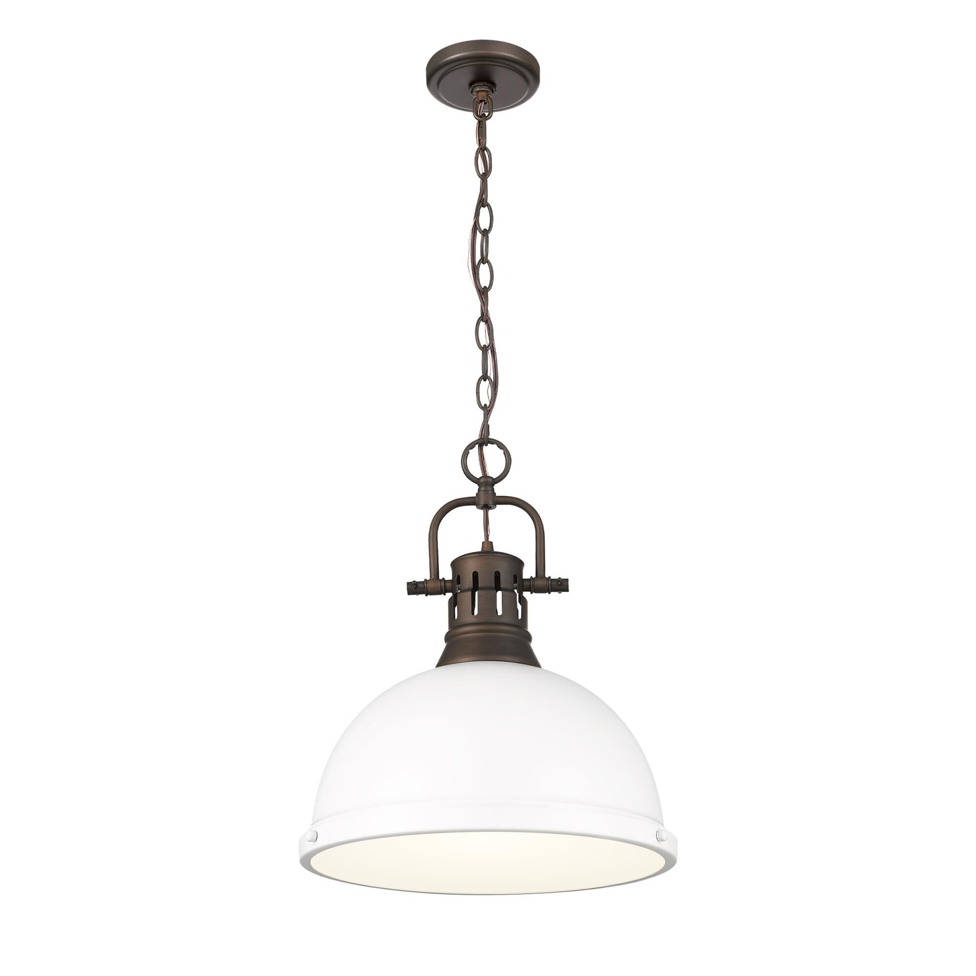 Duncan 14 Inch Large Pendant by Golden Lighting
