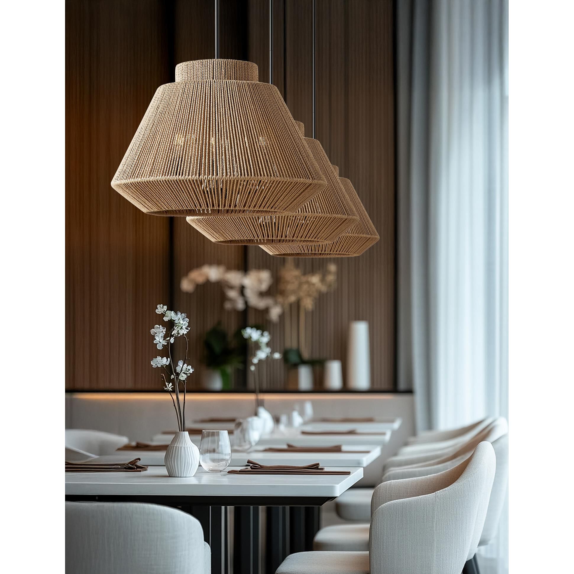 Eco 24 Inch Large Pendant by Justice Design Group