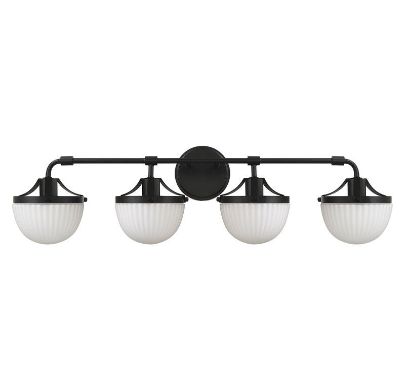 Lighting One Meredith 33 Inch 4 Light Bath Vanity Light by Savoy House