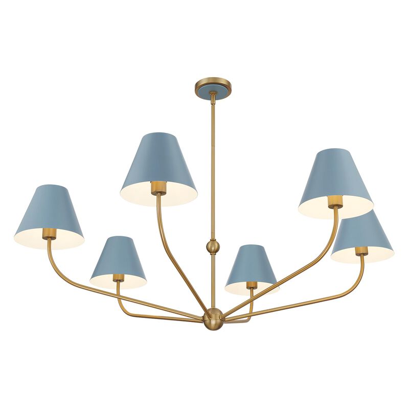 Xavier 48 Inch Chandelier by Crystorama