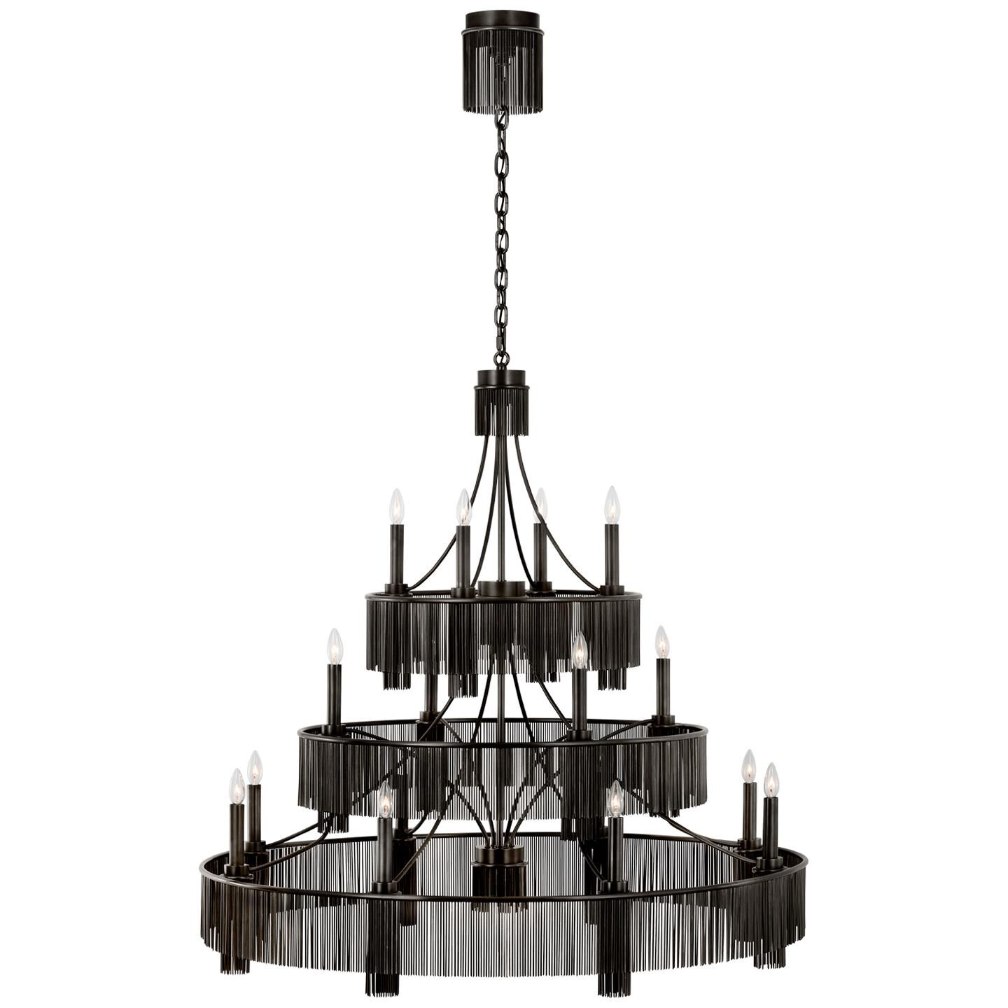 Fisher Weisman Sutton 50 Inch Chandelier by Visual Comfort Signature Collection