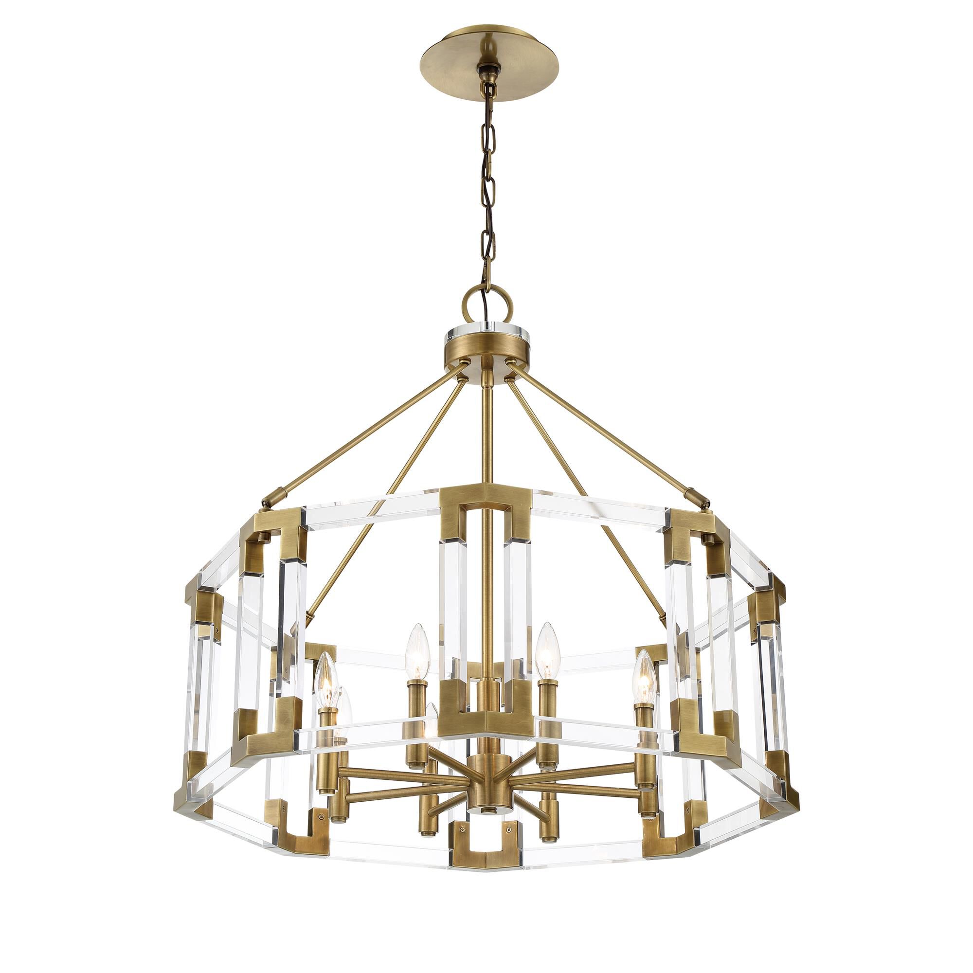 Shown in Aged Antique Brass finish