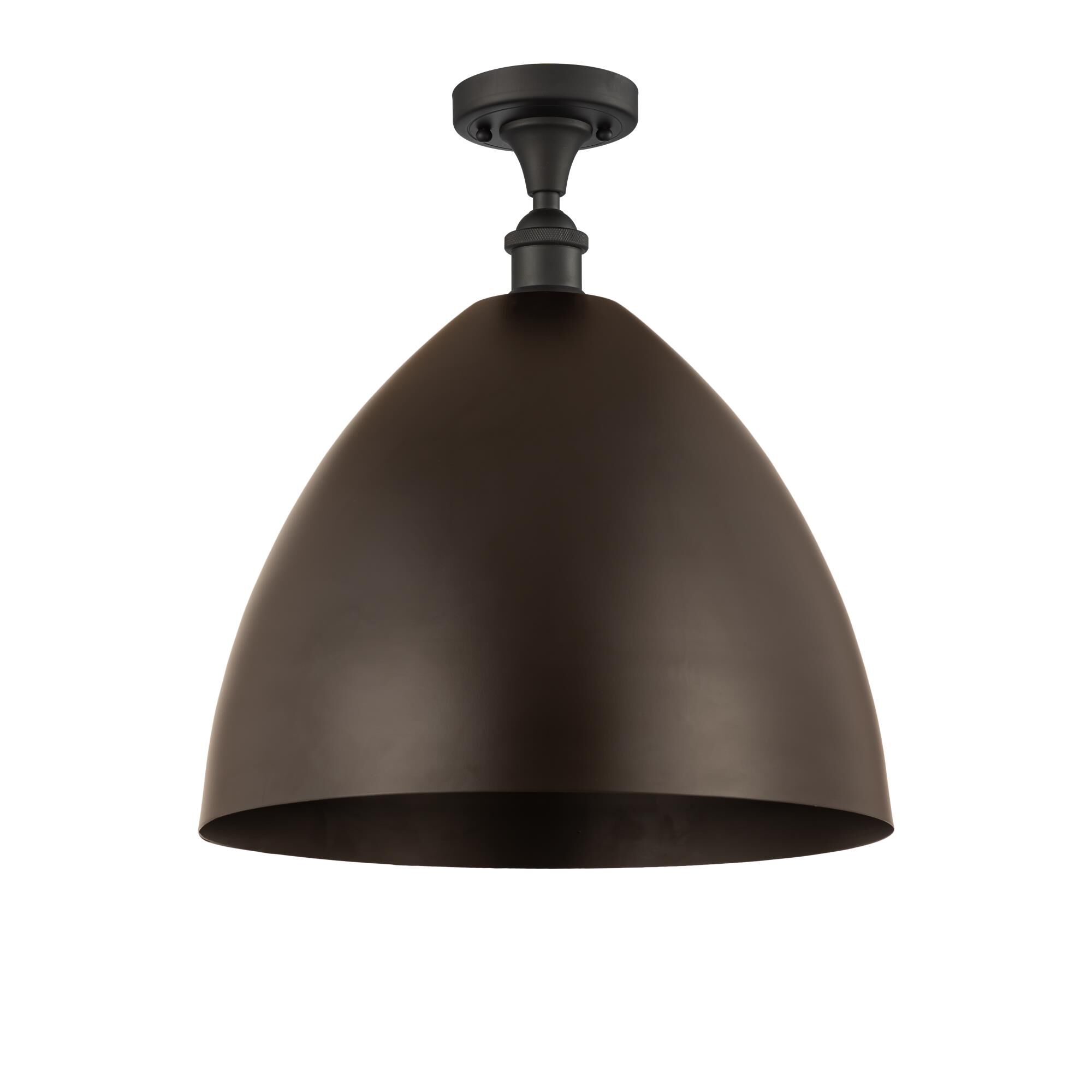 Bruno Marashlian Ballston Dome 16 Inch 1 Light Semi Flush Mount by Innovations Lighting