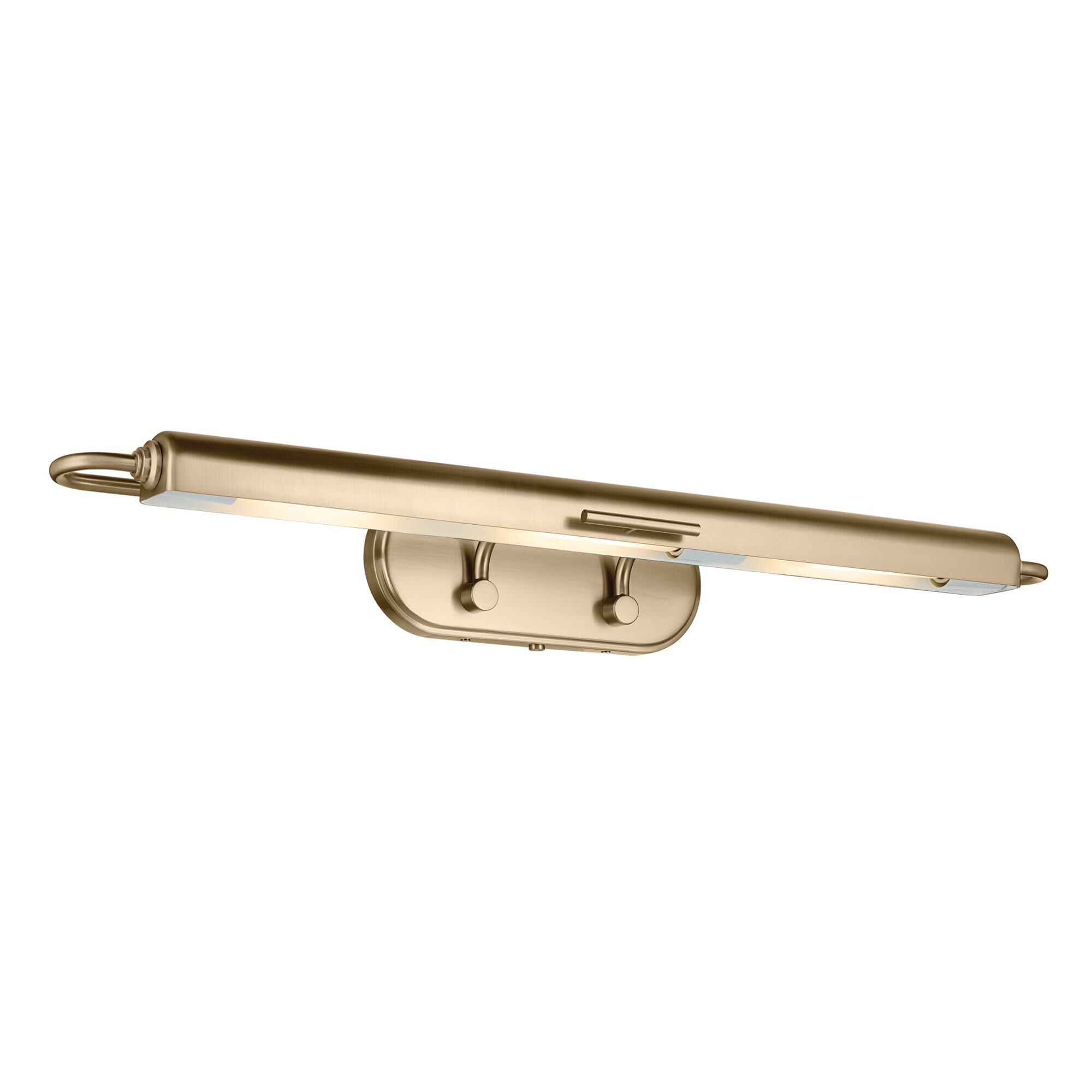 Shown in Champagne Bronze finish and Metal shade