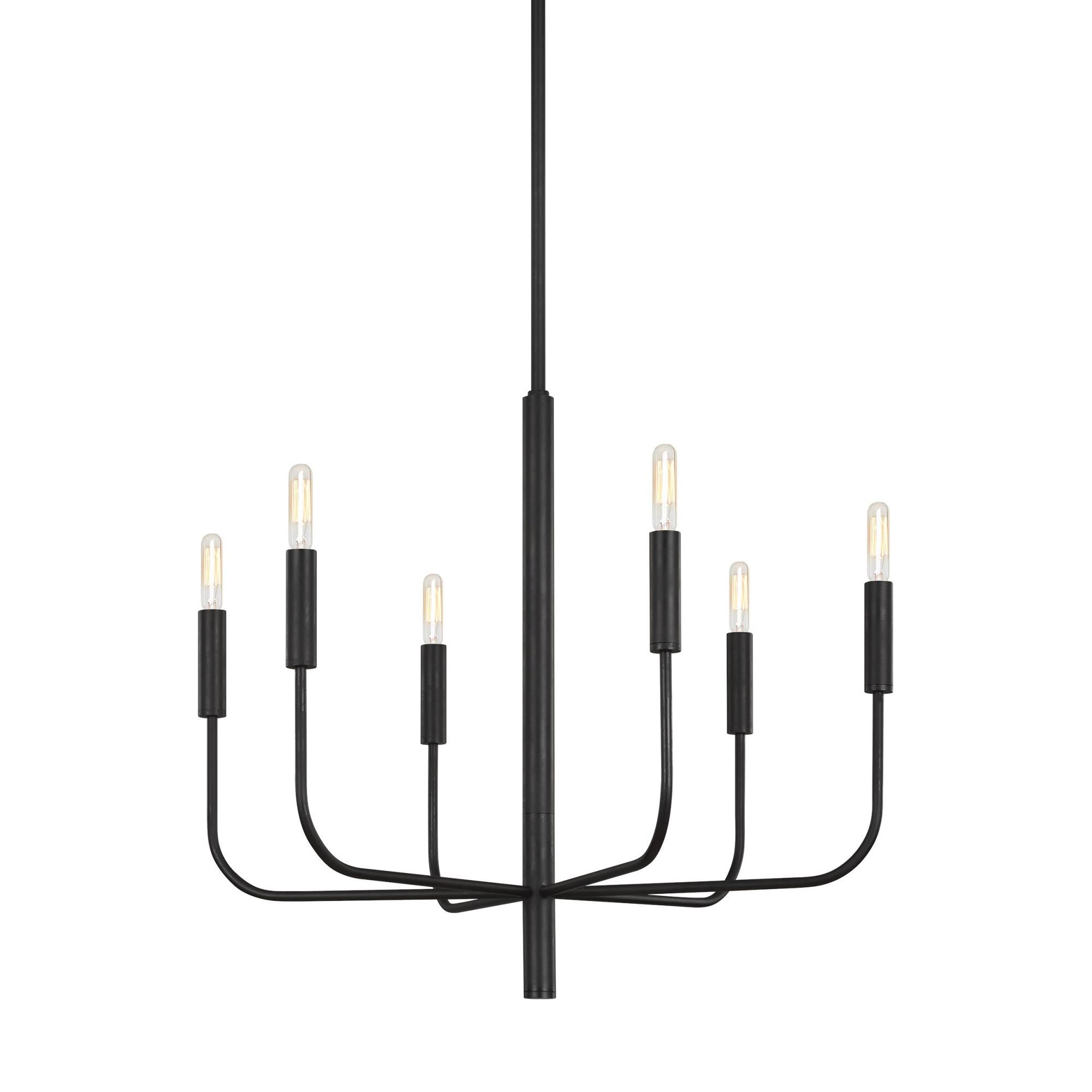 Ellen DeGeneres Brianna 6 Light Chandelier by Visual Comfort Studio Collection