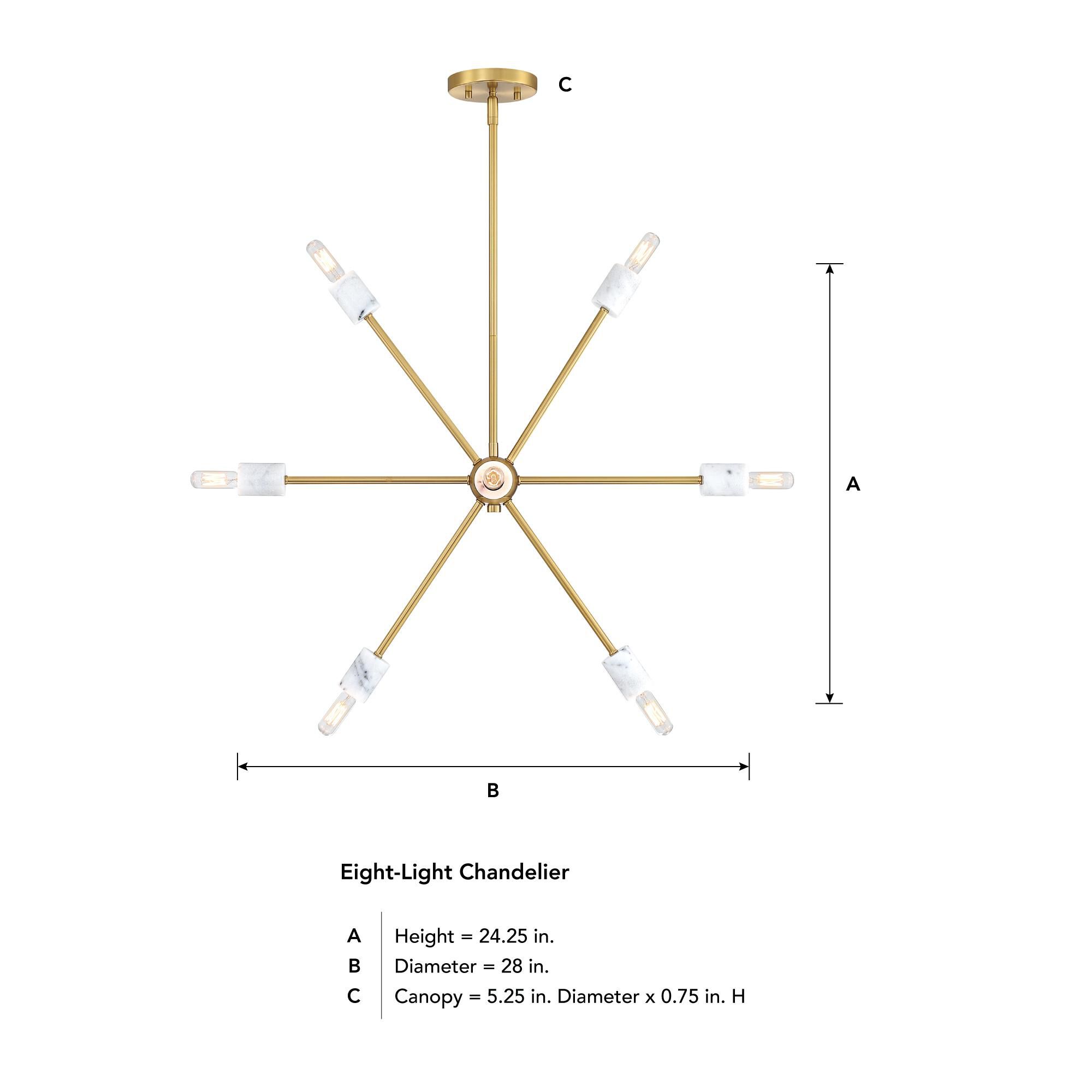 Star Dust 28 Inch Chandelier by Designers Fountain