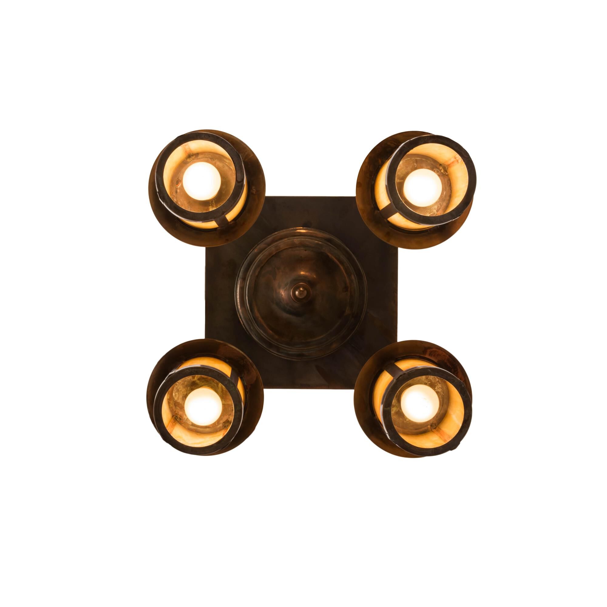 Fulton 28 Inch 4 Light Multi Light Pendant by Meyda Lighting