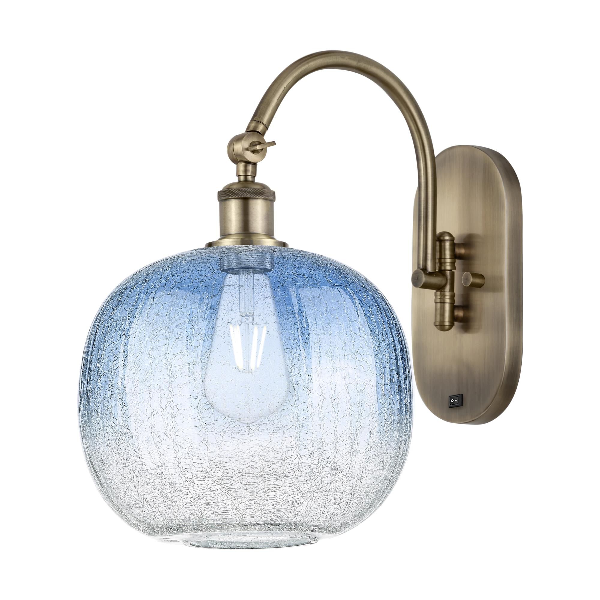 Bruno Marashlian Brookhaven Sphere 11 Inch Wall Swing Lamp by Innovations Lighting