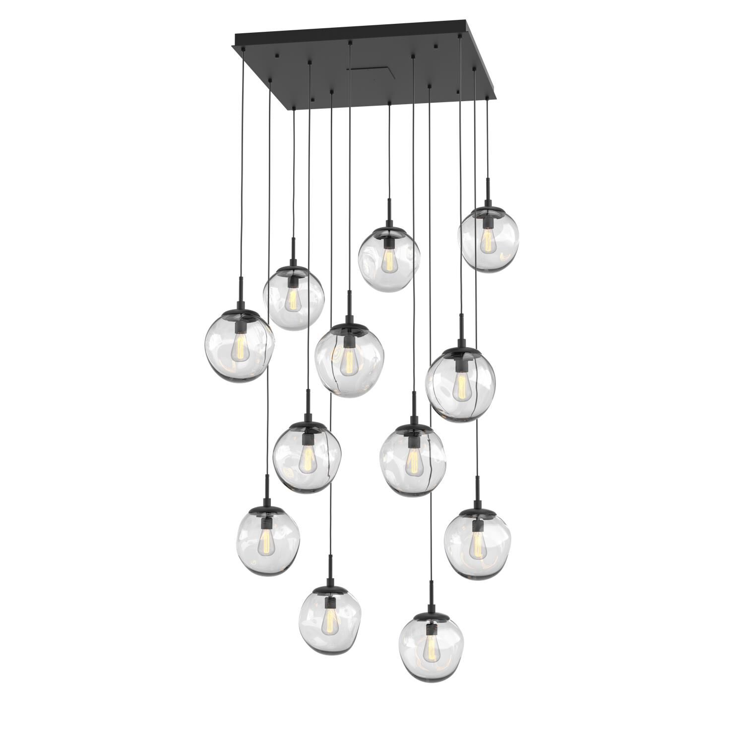 Levi Wilson Nebula 38 Inch 12 Light Multi Light Pendant by Hammerton Studio
