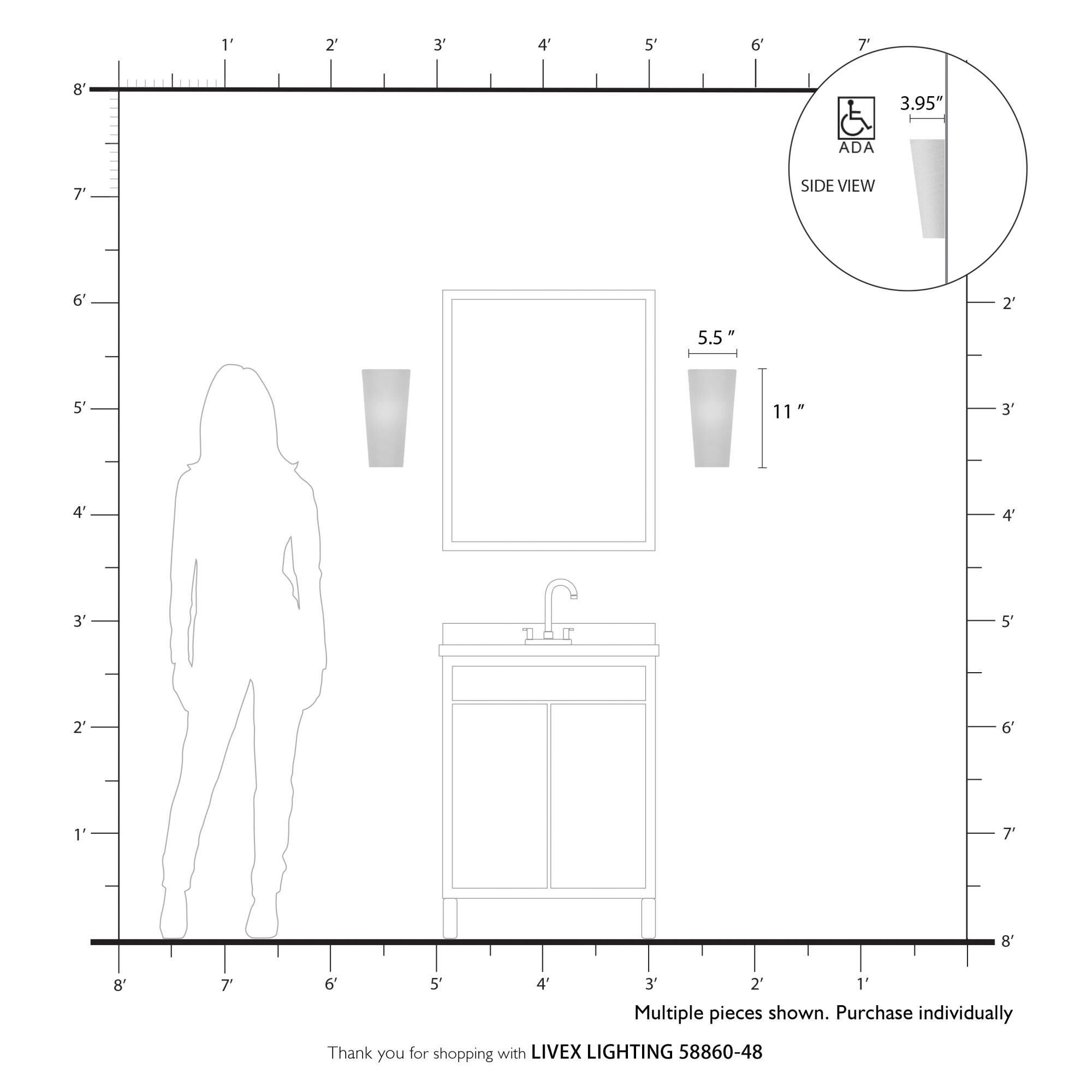 Shown in Antique Gold Leaf finish and Hand Crafted Parchment Color Hardback Fabric shade