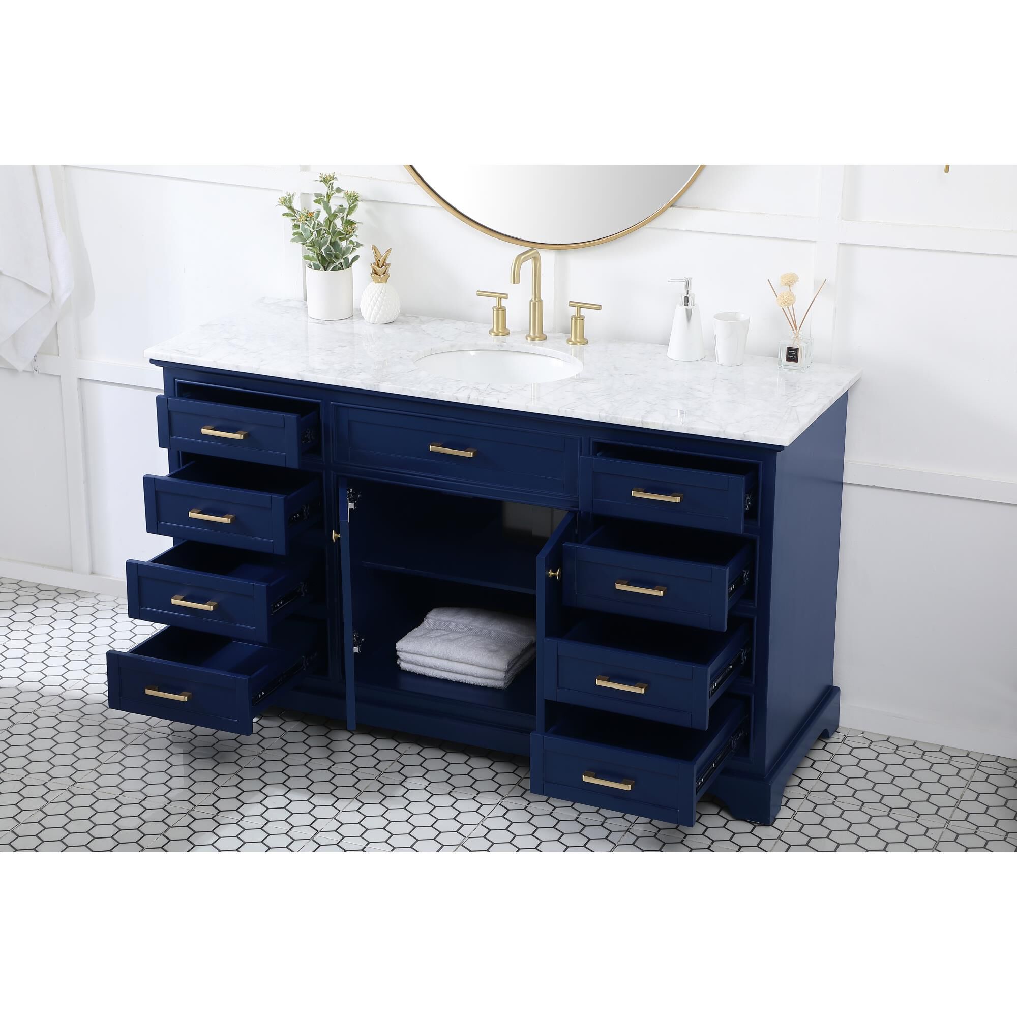 Americana Bath Vanity by Elegant Decor