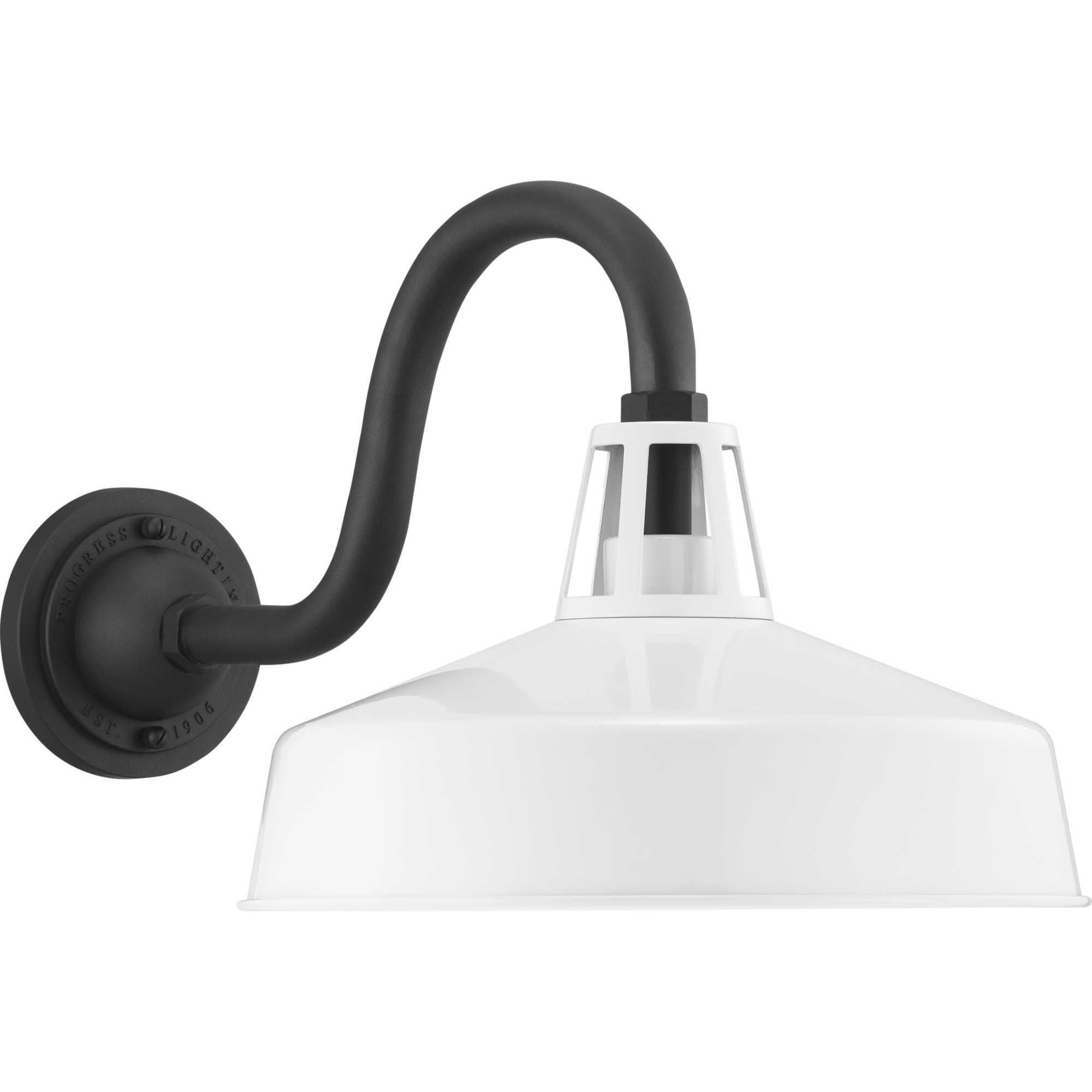 Shown in White finish