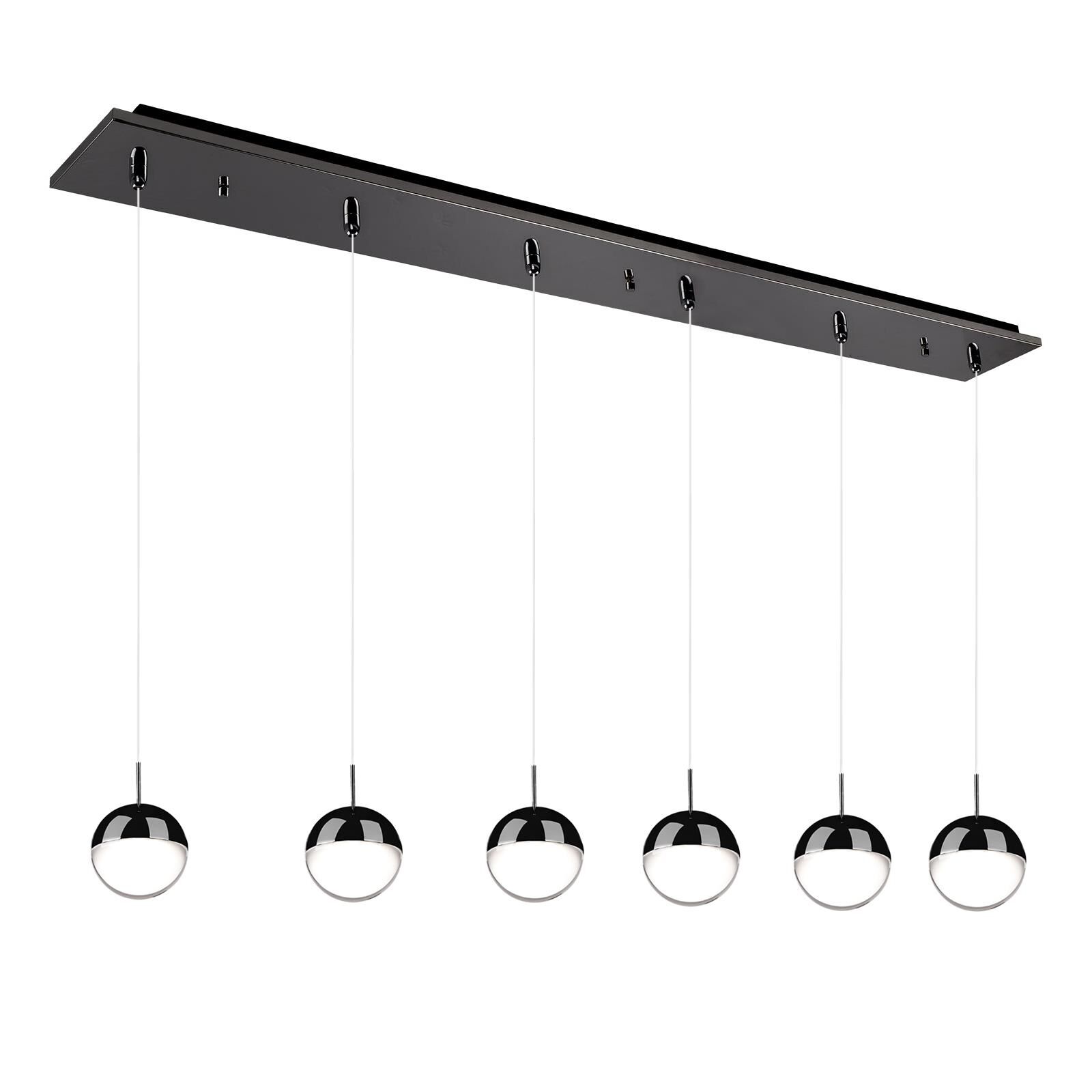 Pluto 41 Inch Linear Suspension Light by Kuzco Lighting