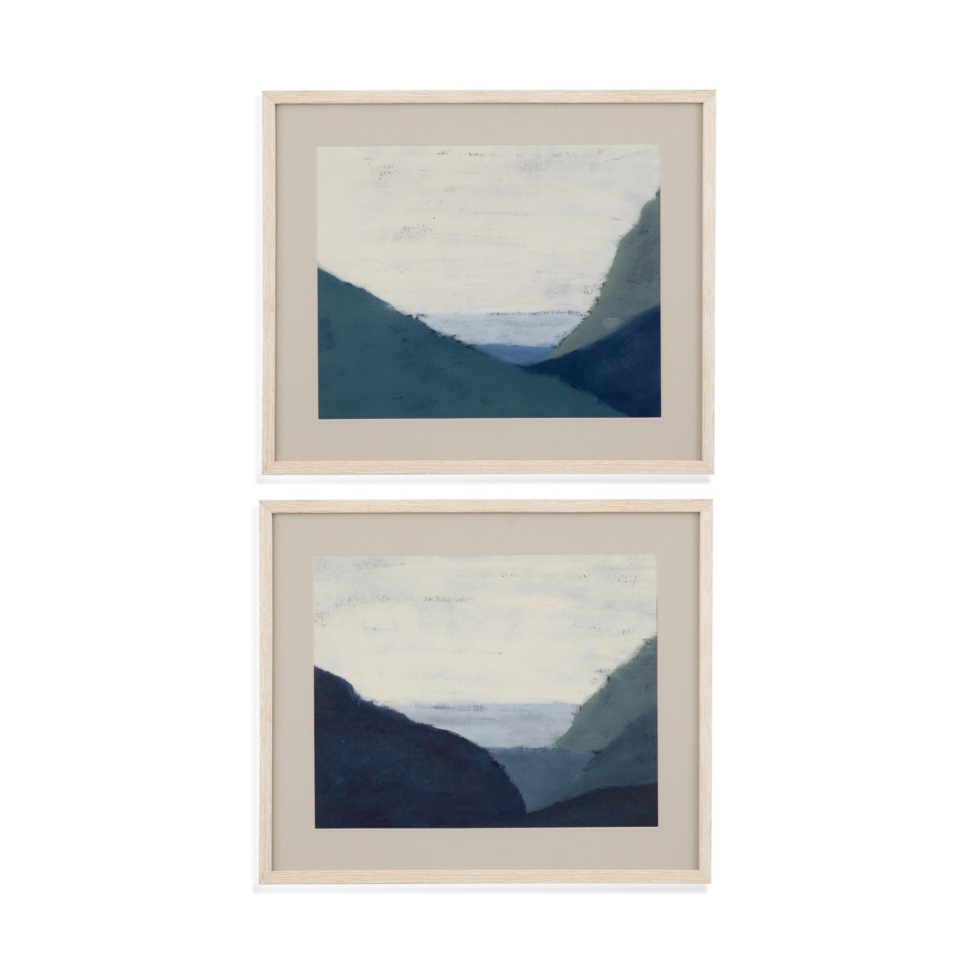 Muted Coast 27 Inch Print by Bassett Mirror Company