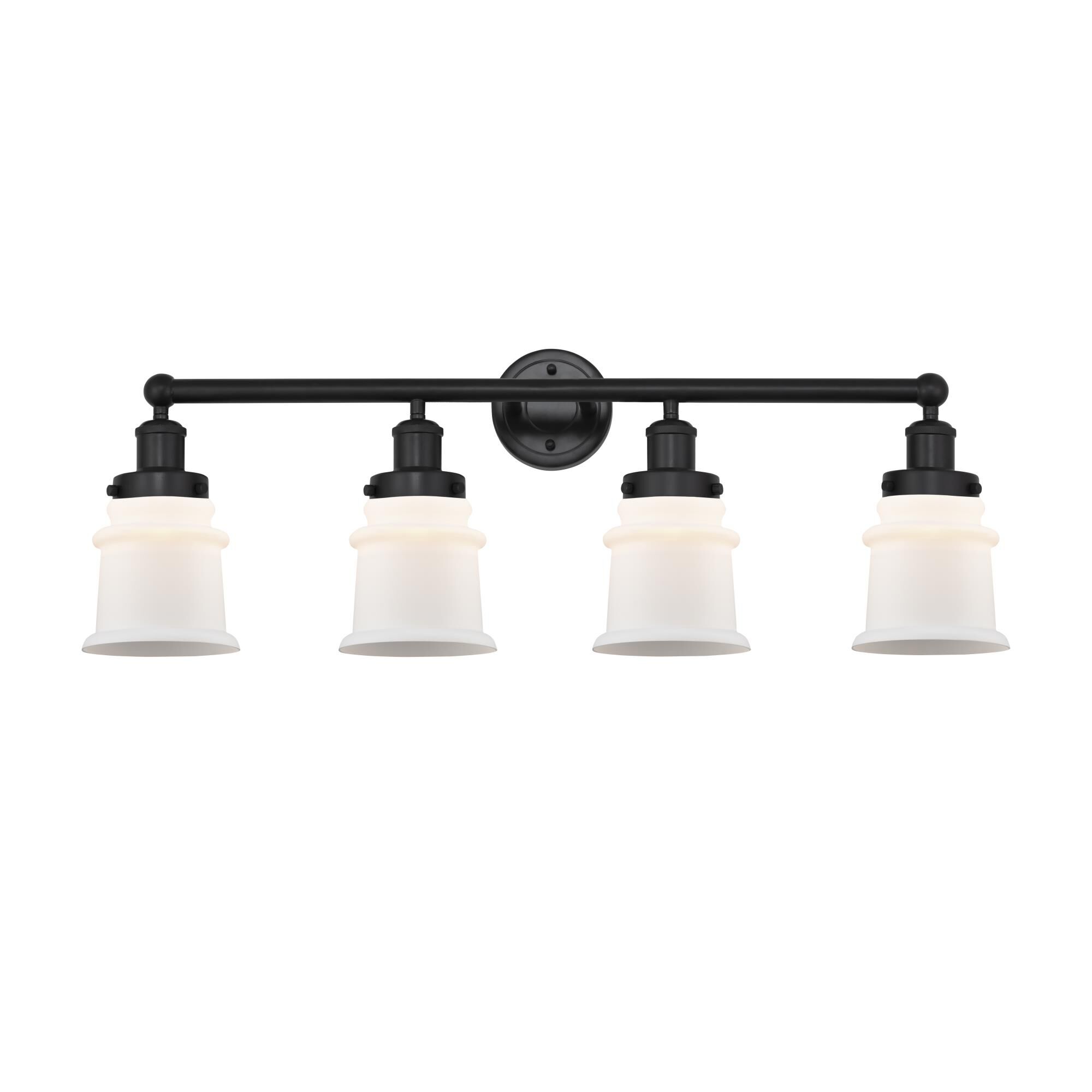 Shown in Matte Black, Matte White finish and Matte White glass and Matte White Glass shade