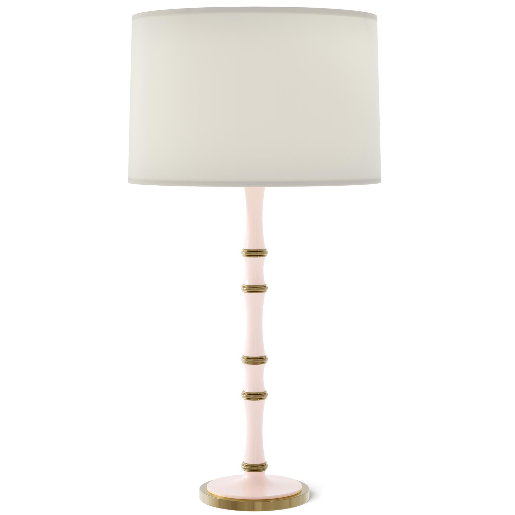Shown in Rose Water finish and Fondine shade and Modern Brass  accent