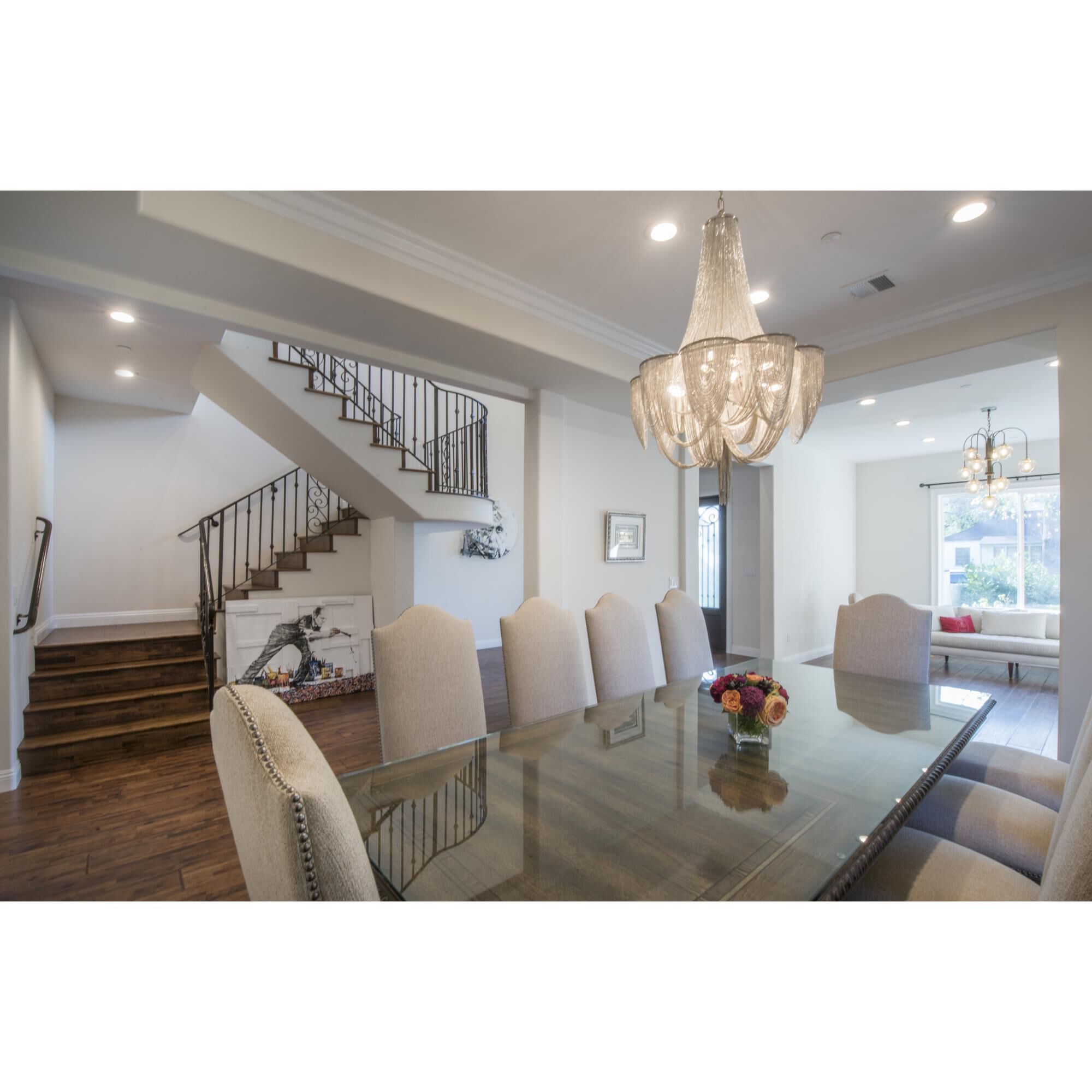 Chantilly 22 Inch 10 Light Mini Chandelier by Maxim Lighting