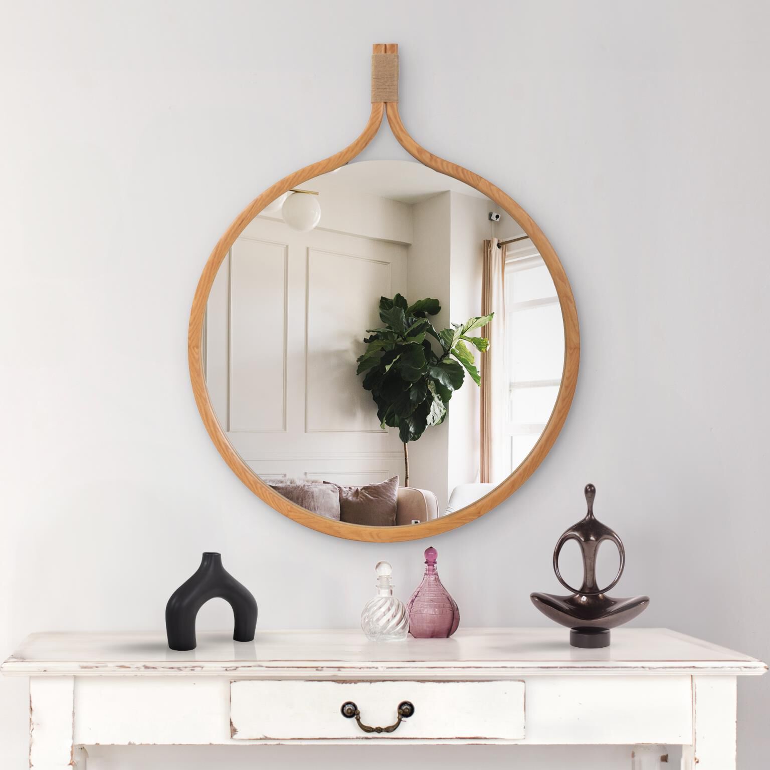 The Ulah Decorative Mirror by Howard Elliott Collection