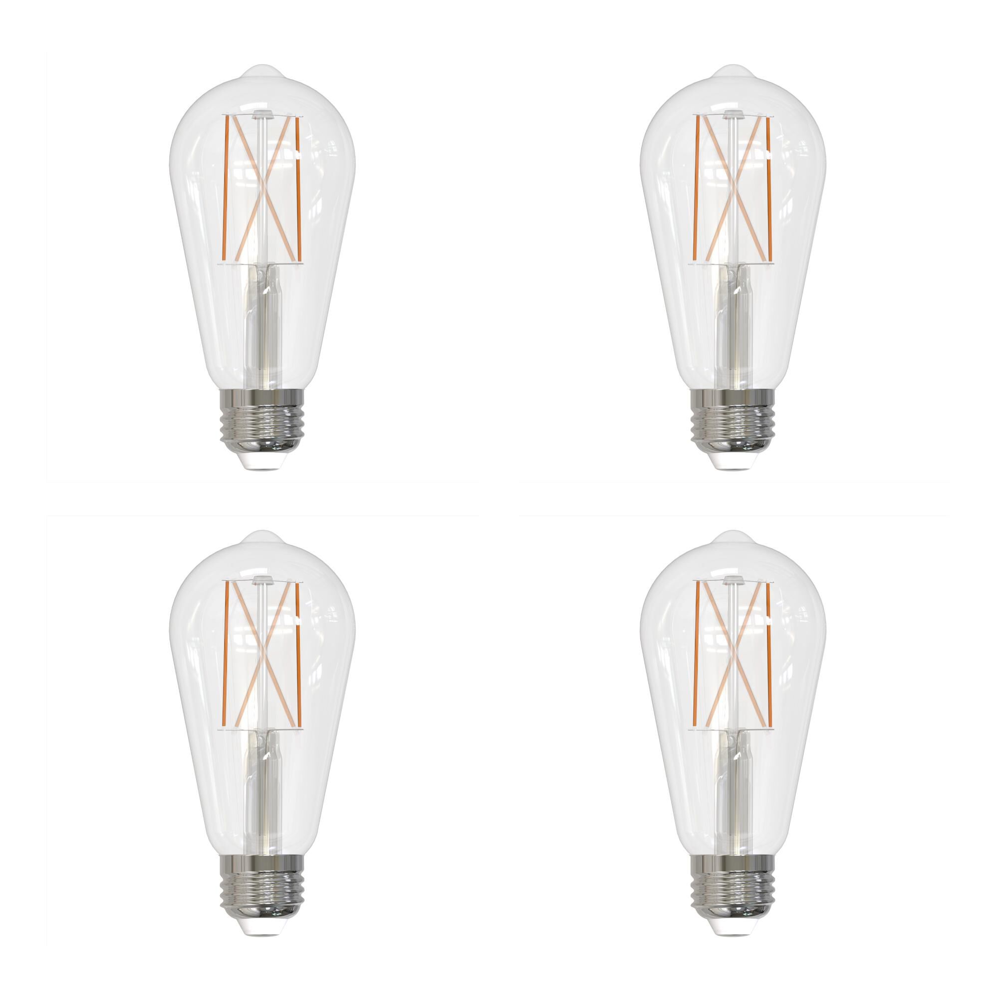 Dimmable 8.5 Watt 3000K ST18 LED Light Bulb by Bulbrite
