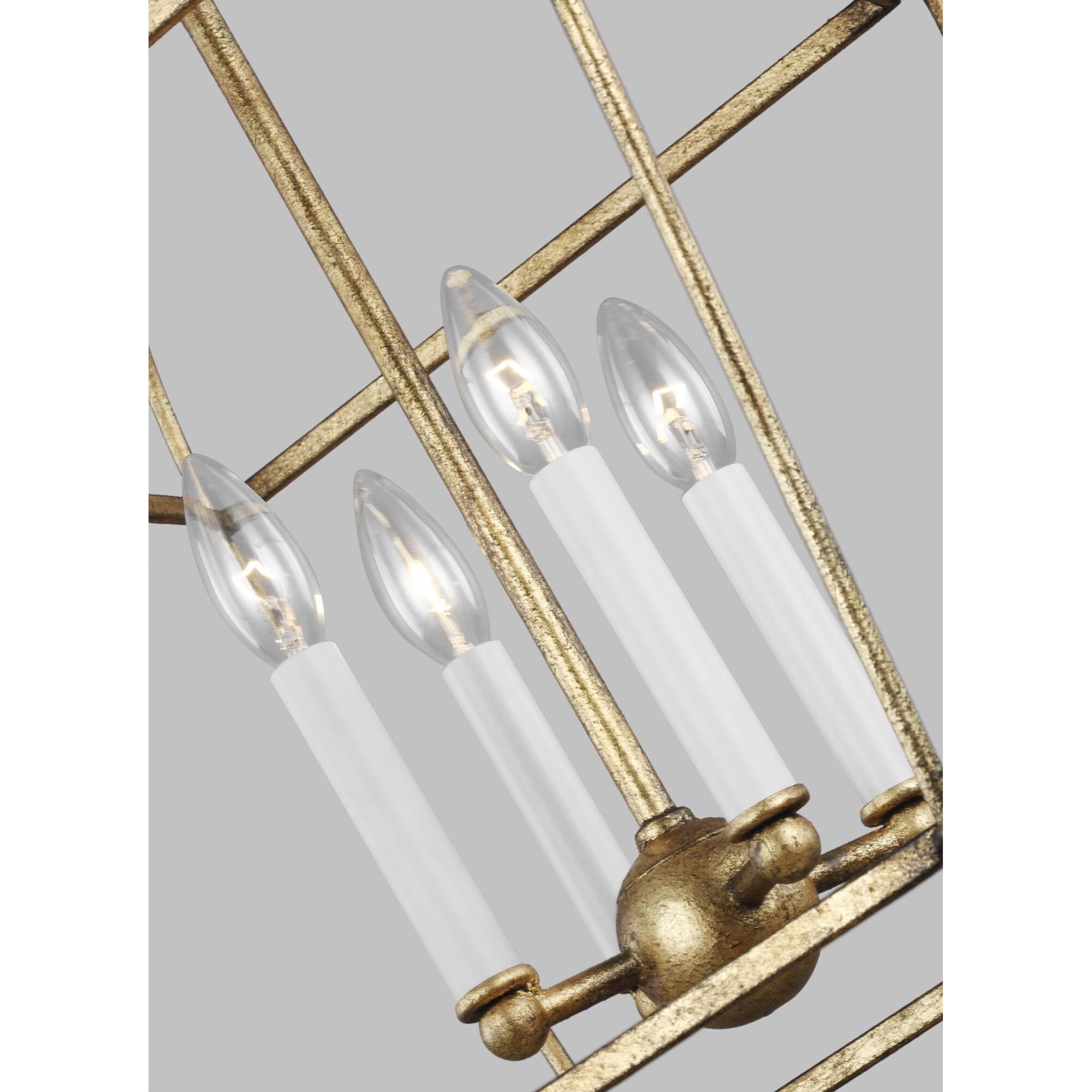 Chapman & Myers Stonington 13 Inch Cage Pendant by Visual Comfort Studio Collection