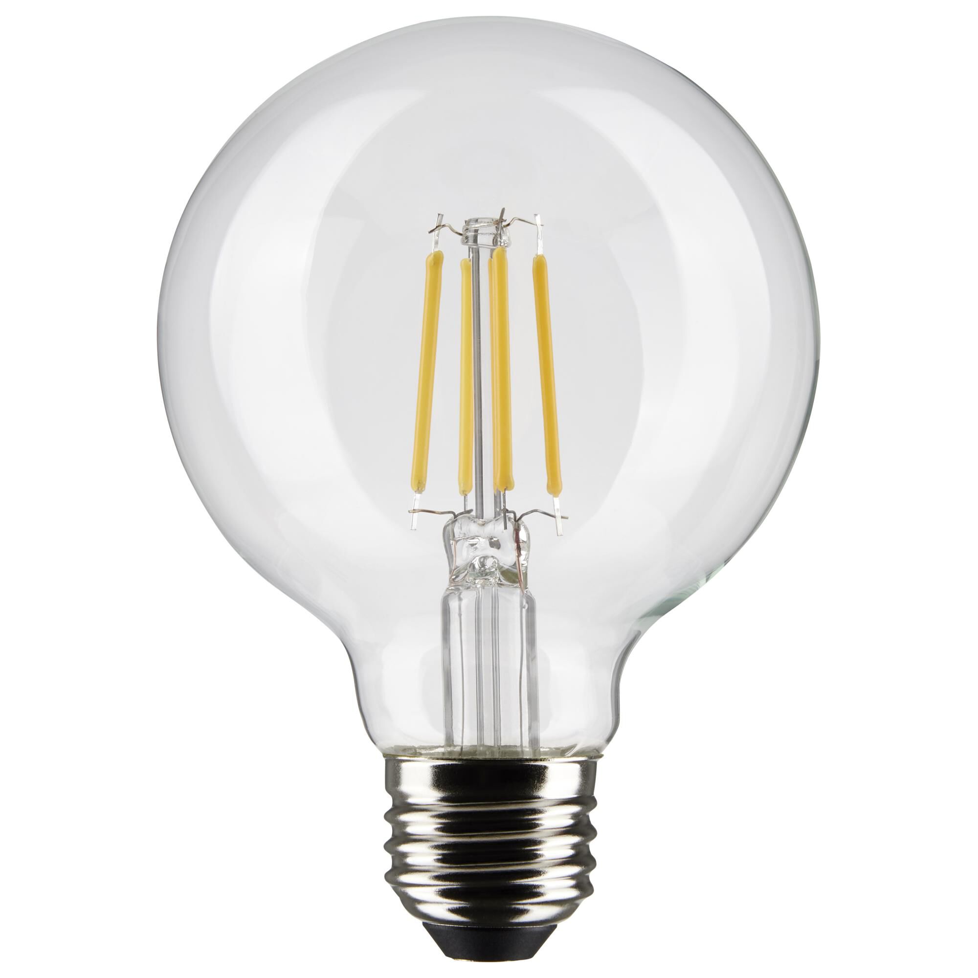 Dimmable 6 Watt 3000K G25 LED Light Bulb by Satco