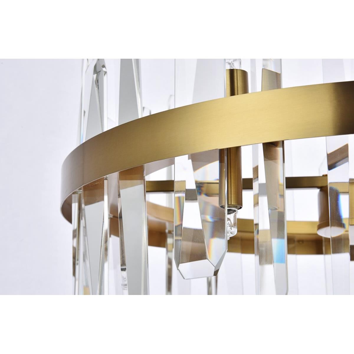 Serena 20 Inch Large Pendant by Elegant Lighting