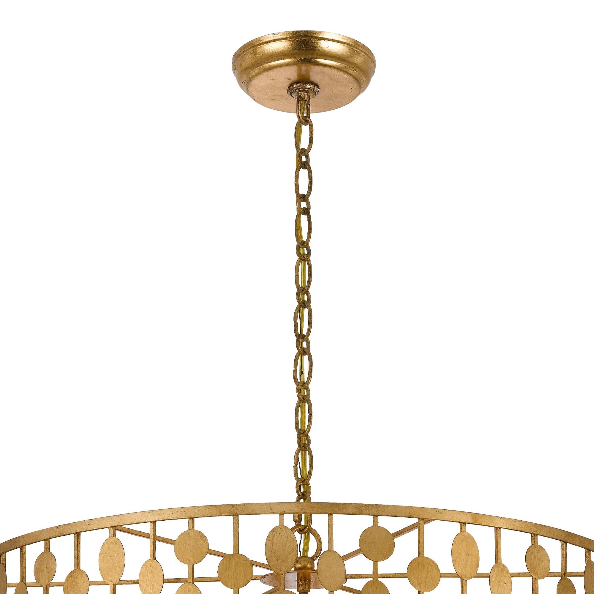 Shown in Antique Gold finish